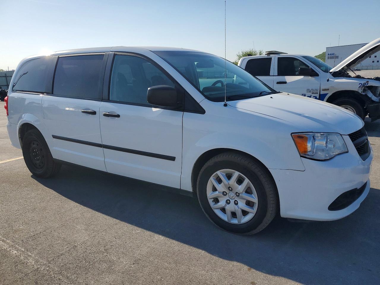 2015 Ram Tradesman White vin: 2C4JRGAG4FR679767