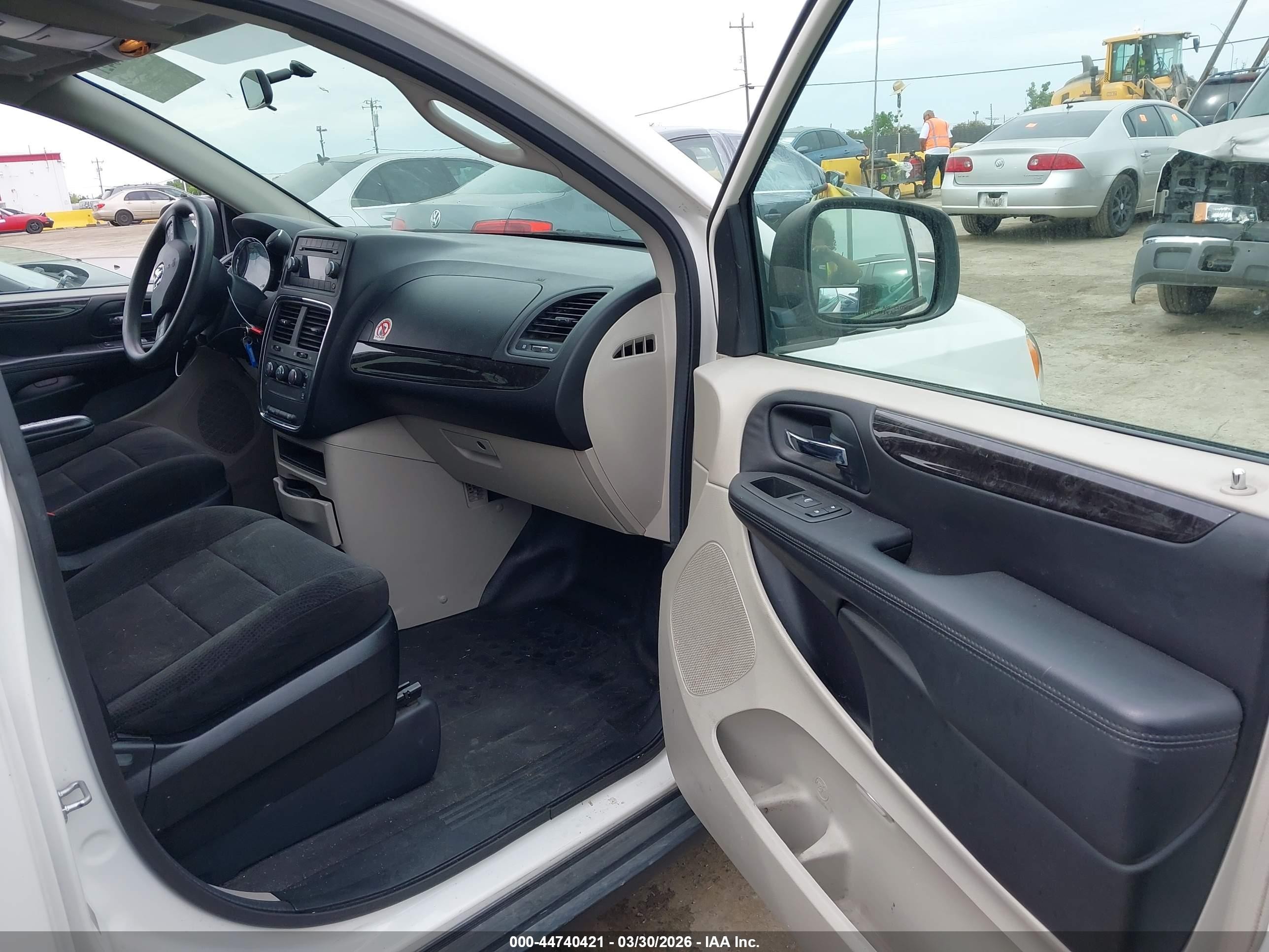 2013 Ram Cargo Tradesman White vin: 2C4JRGAG5DR680486