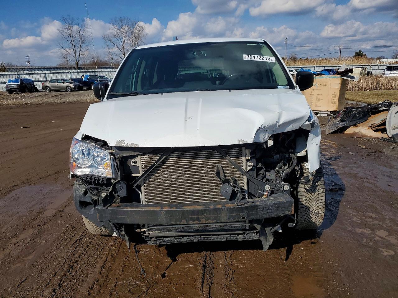 2014 Ram Tradesman White vin: 2C4JRGAG5ER299075