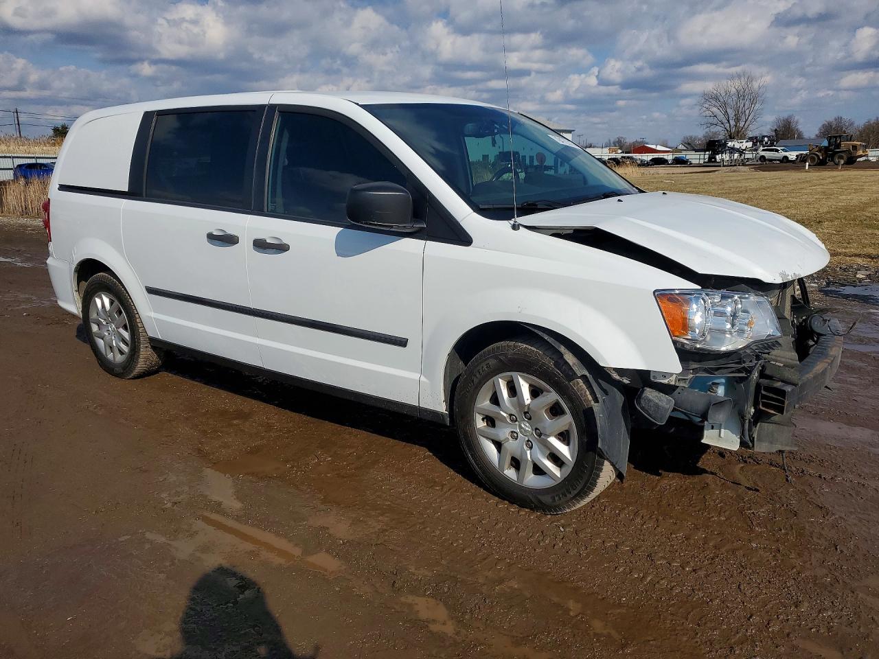 2014 Ram Tradesman White vin: 2C4JRGAG5ER299075