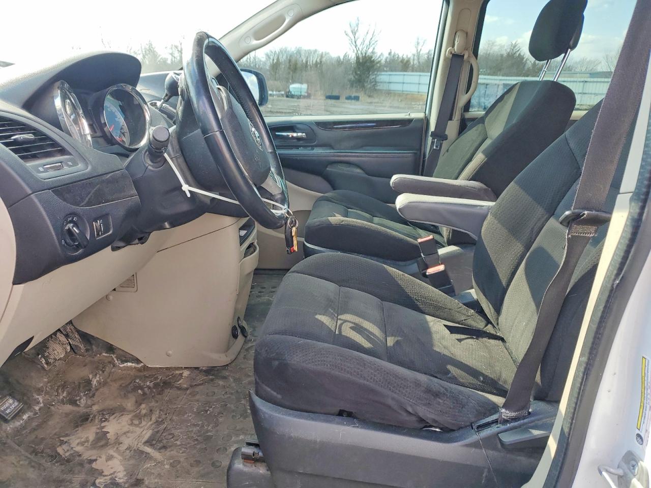 2014 Ram Tradesman White vin: 2C4JRGAG5ER299075