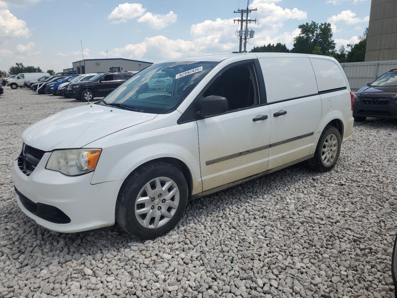 2015 Ram Tradesman    White vin: 2C4JRGAG5FR531997