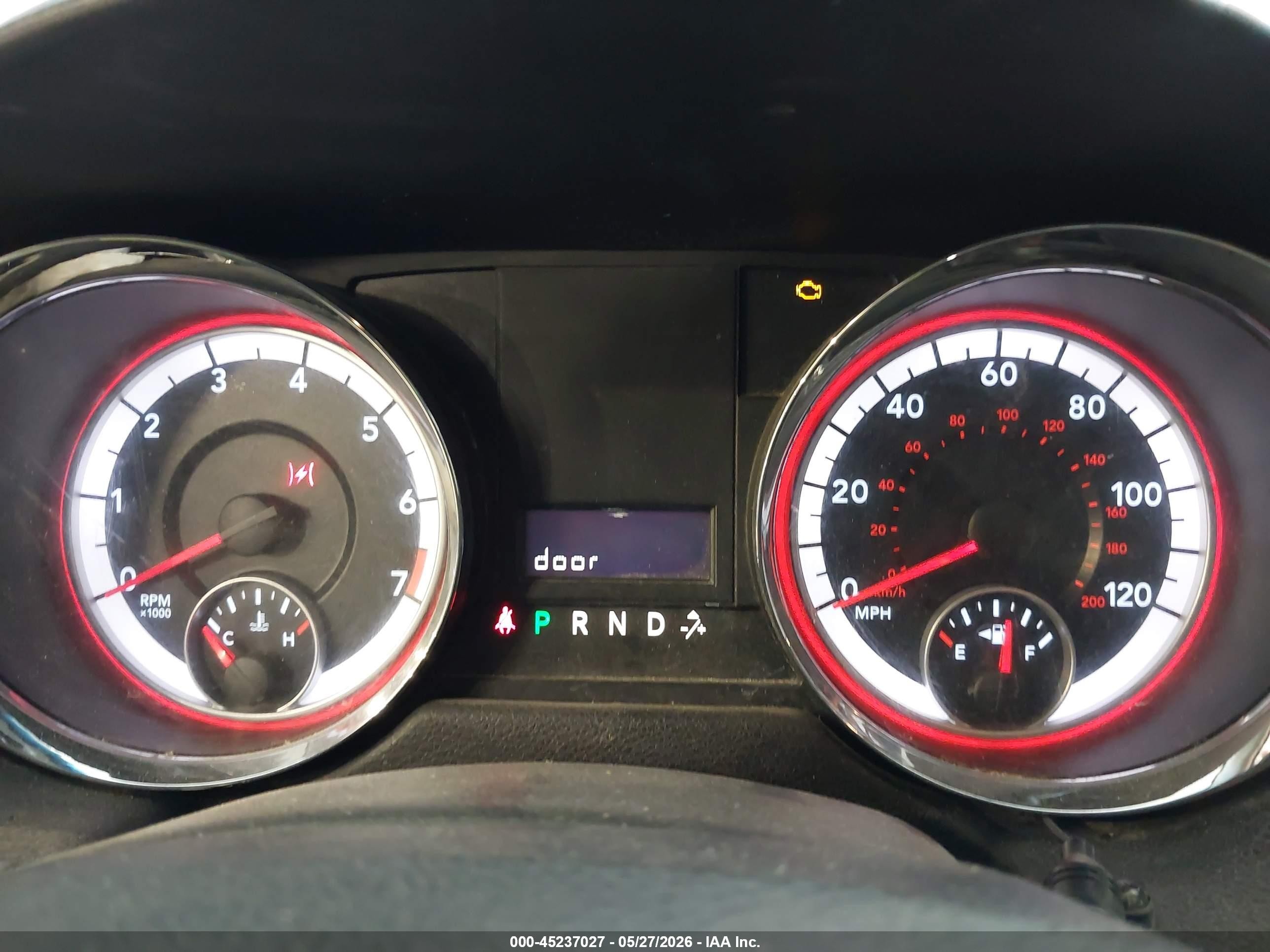 2013 Ram Cargo Tradesman White vin: 2C4JRGAG6DR587265
