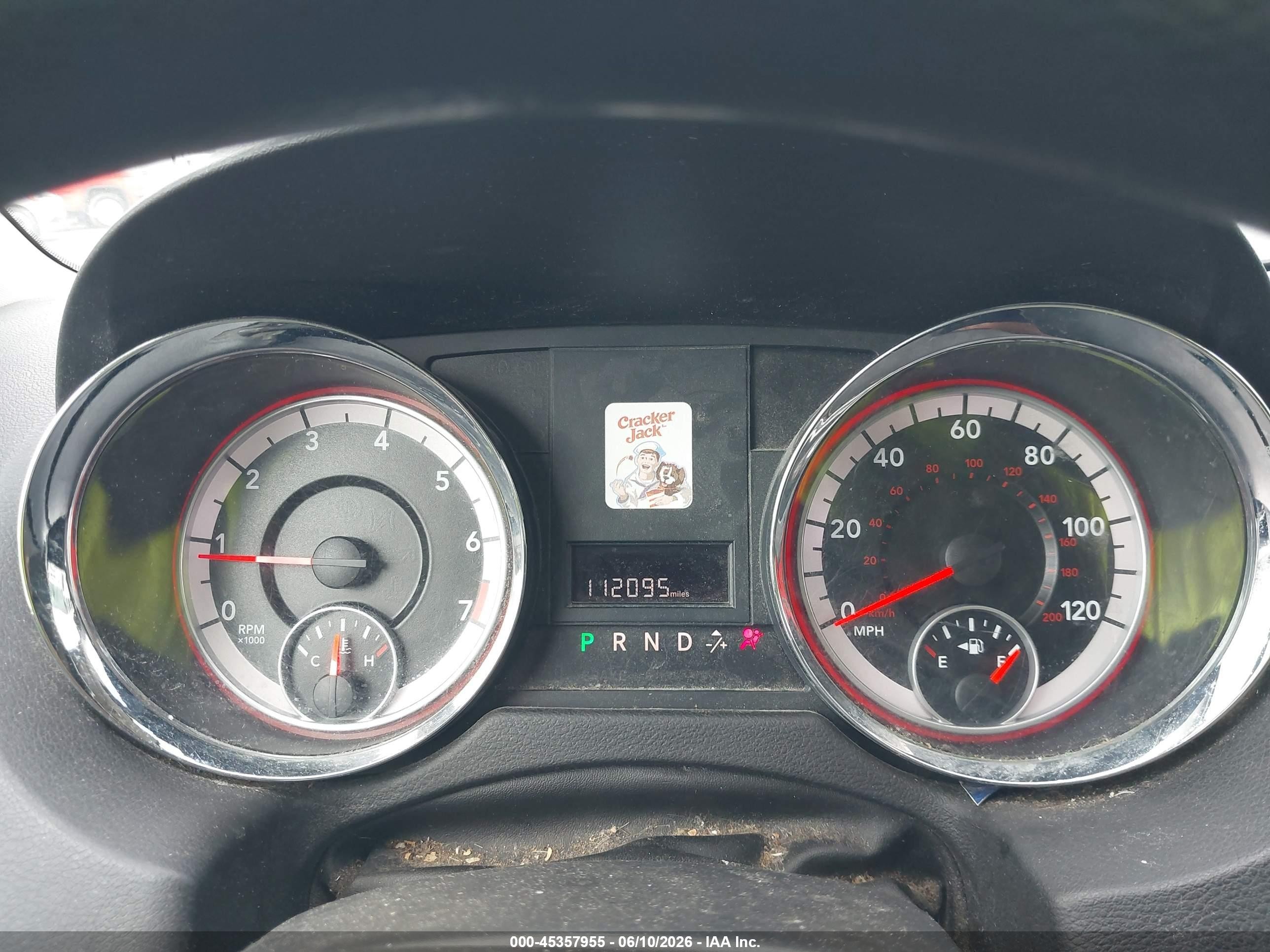 2013 Ram Cargo Tradesman White vin: 2C4JRGAG6DR672073