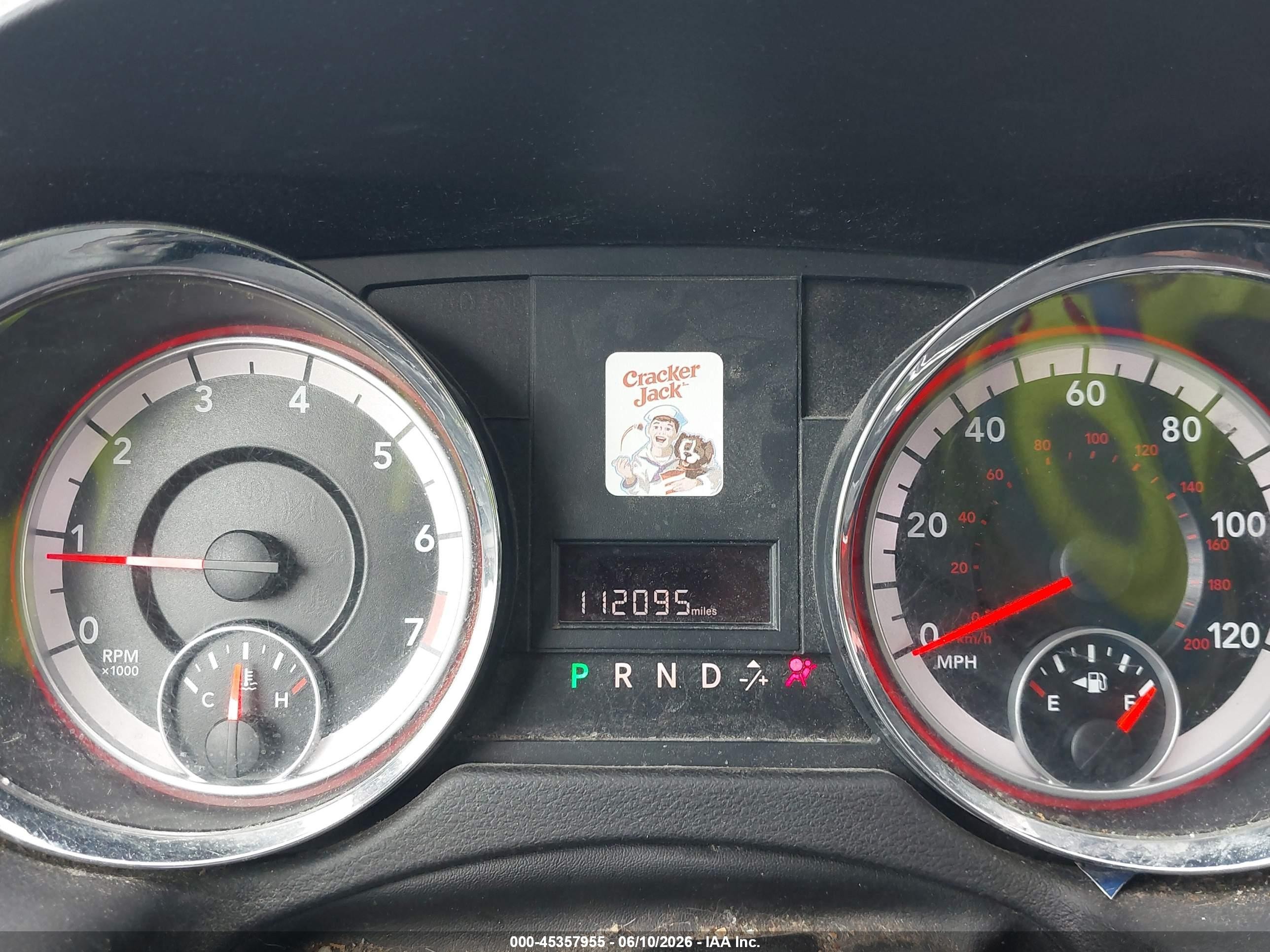 2013 Ram Cargo Tradesman White vin: 2C4JRGAG6DR672073