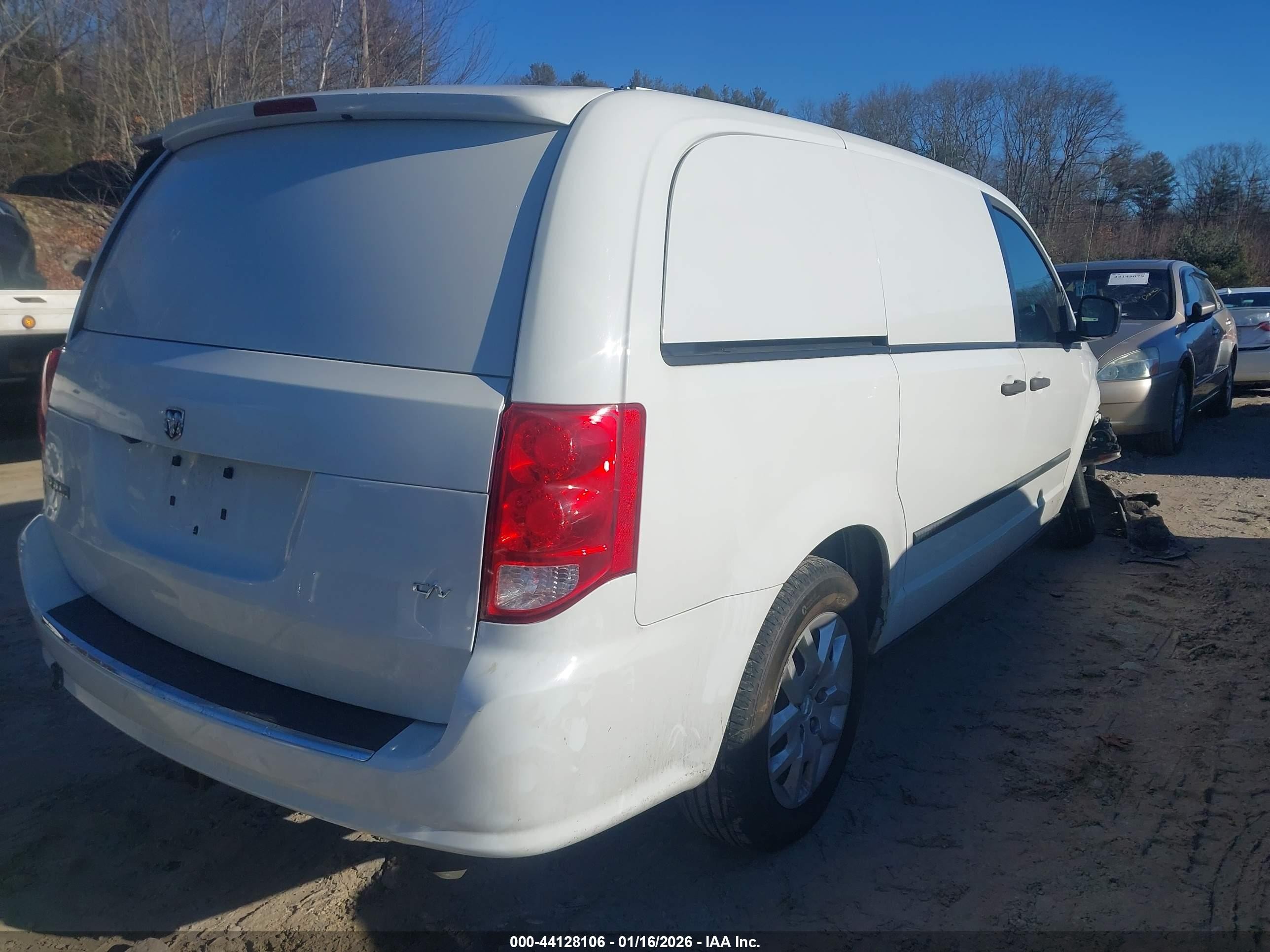 2014 Ram Tradesman   White vin: 2C4JRGAG6ER406652