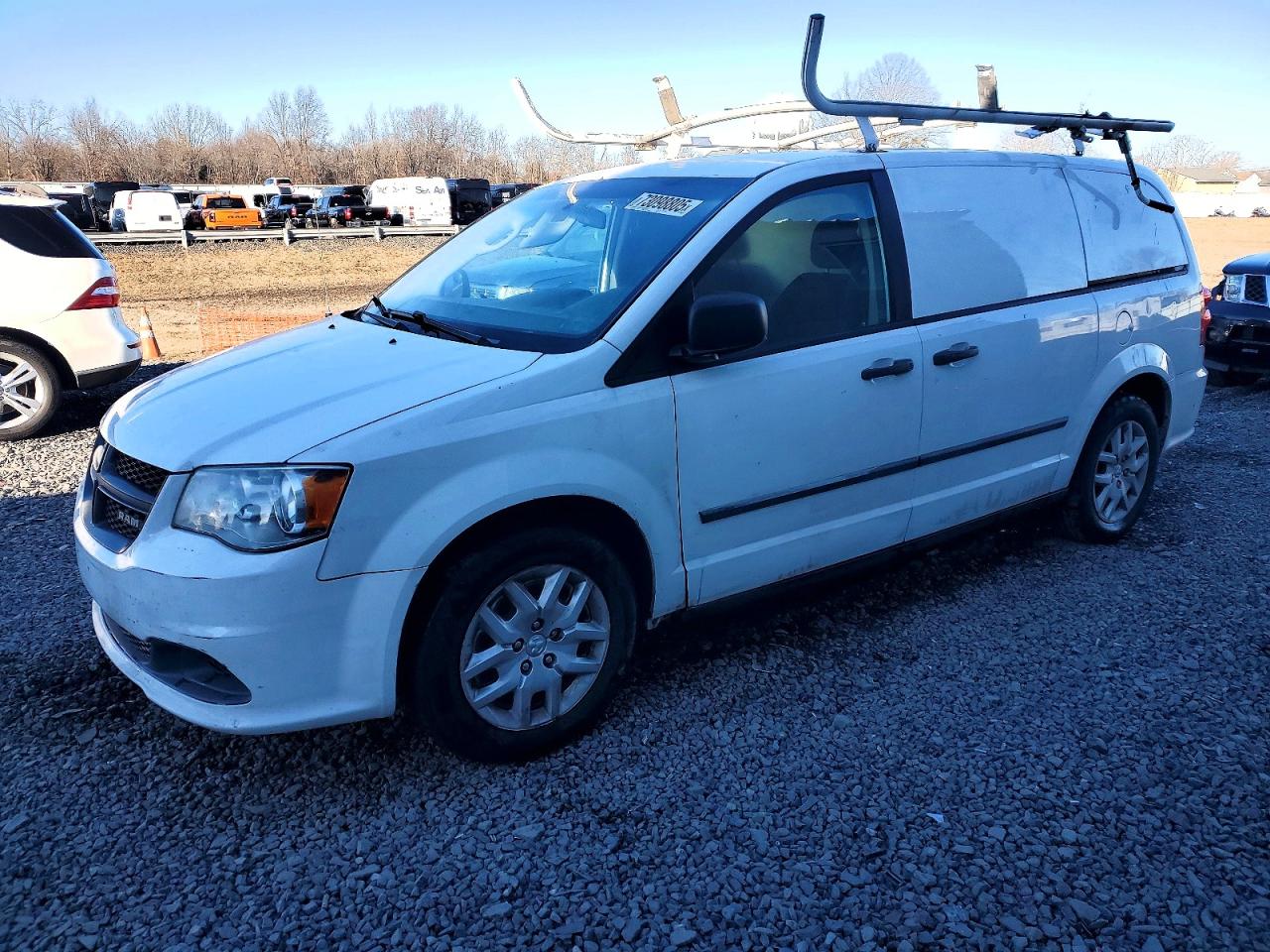 2015 Ram Tradesman White vin: 2C4JRGAG6FR681083