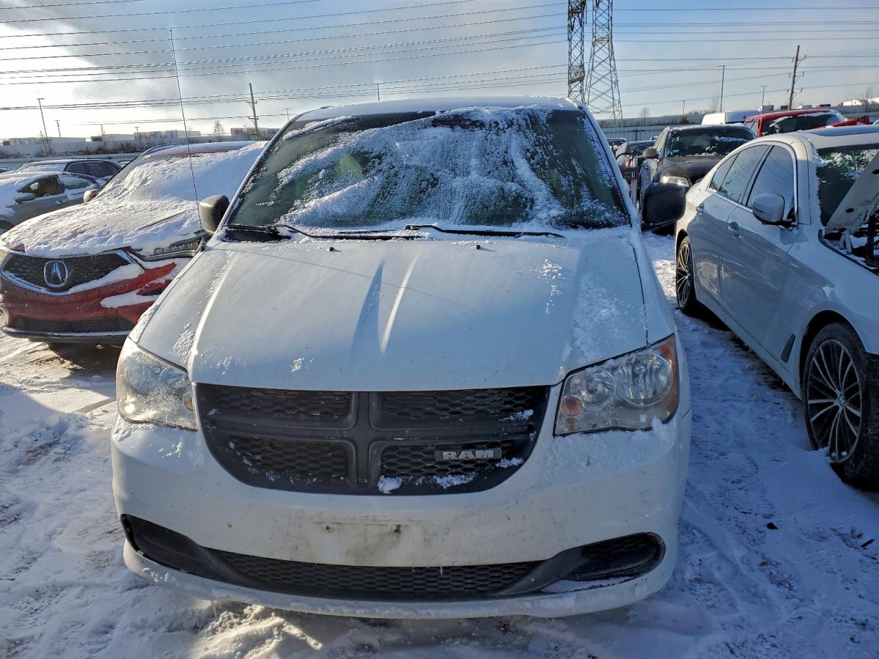 2015 Ram Tradesman White vin: 2C4JRGAG7FR680461