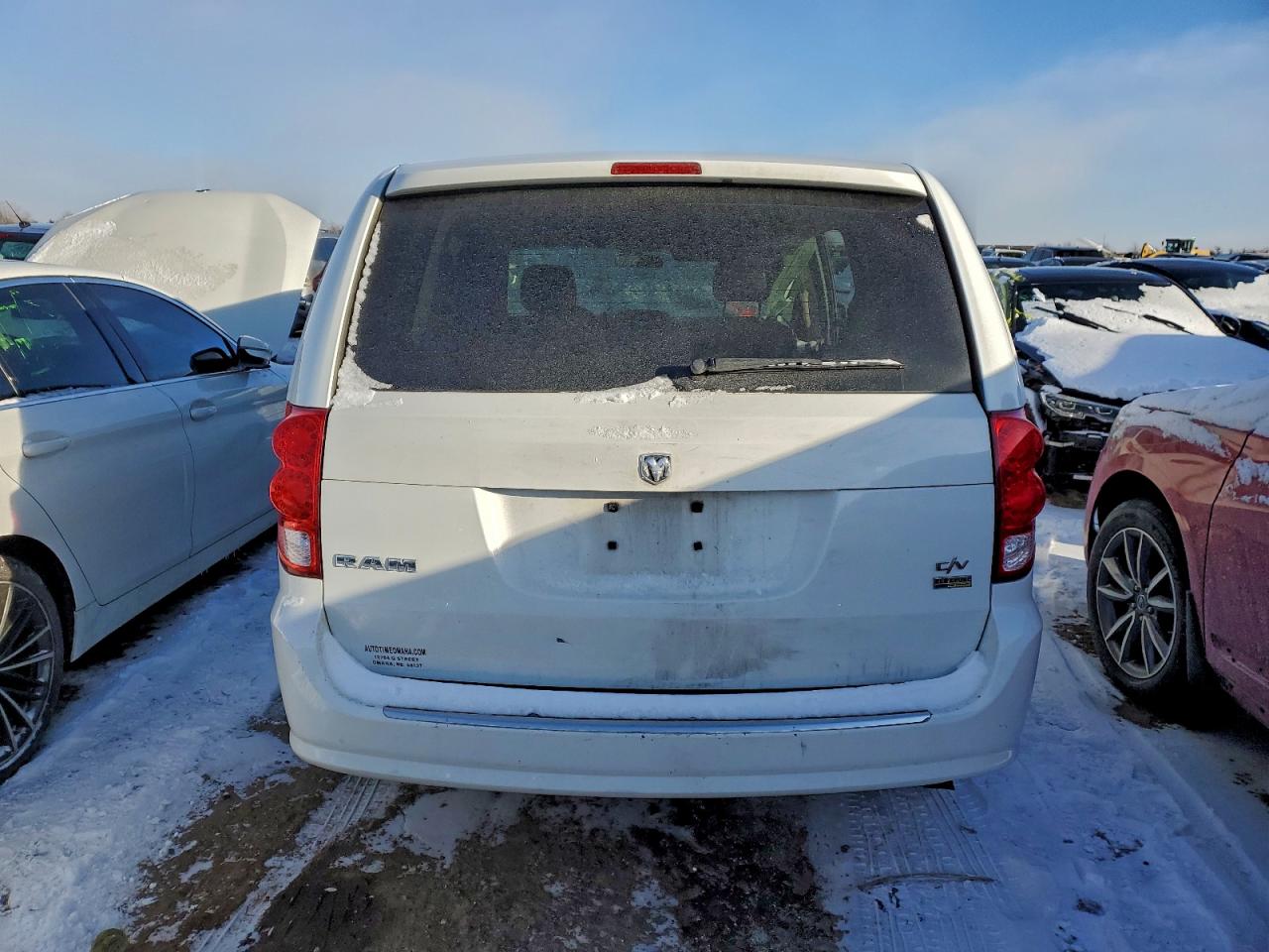 2015 Ram Tradesman White vin: 2C4JRGAG7FR680461
