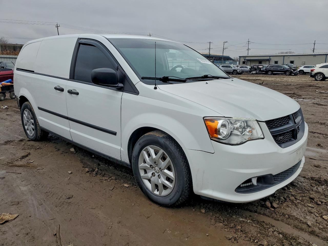 2015 Ram Tradesman White vin: 2C4JRGAG7FR681593