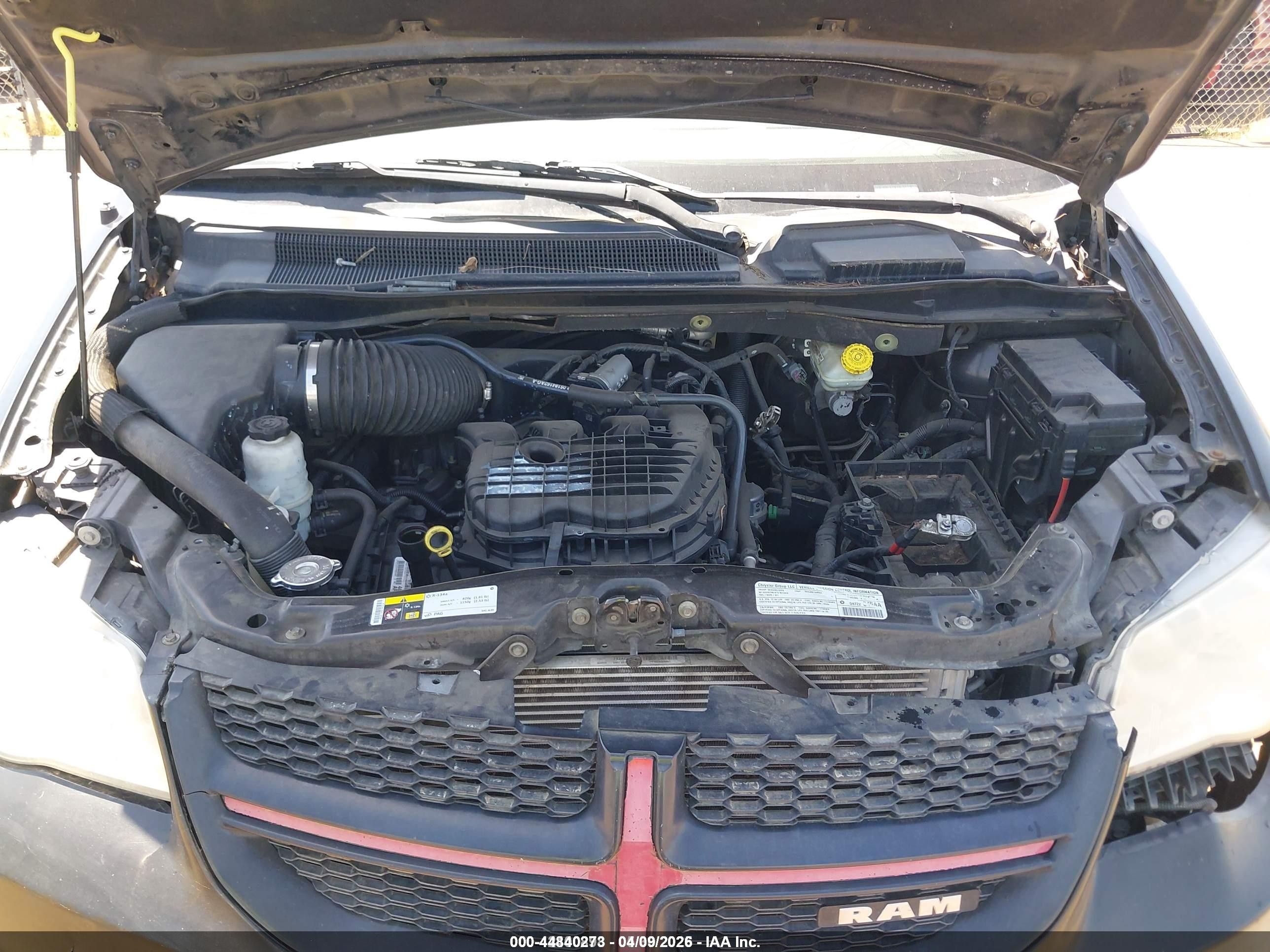 2013 Ram Cargo Tradesman Черный vin: 2C4JRGAG8DR727431