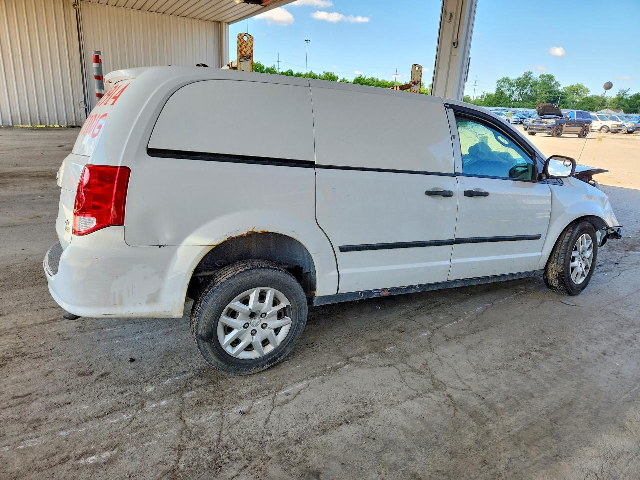 2015 Ram Tradesman White vin: 2C4JRGAG8FR681862