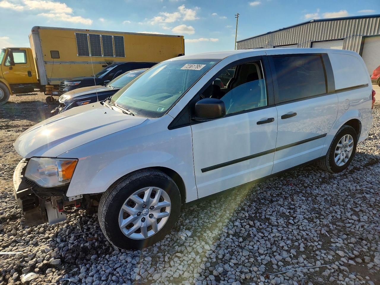 2015 Ram Tradesman White vin: 2C4JRGAG9FR532005