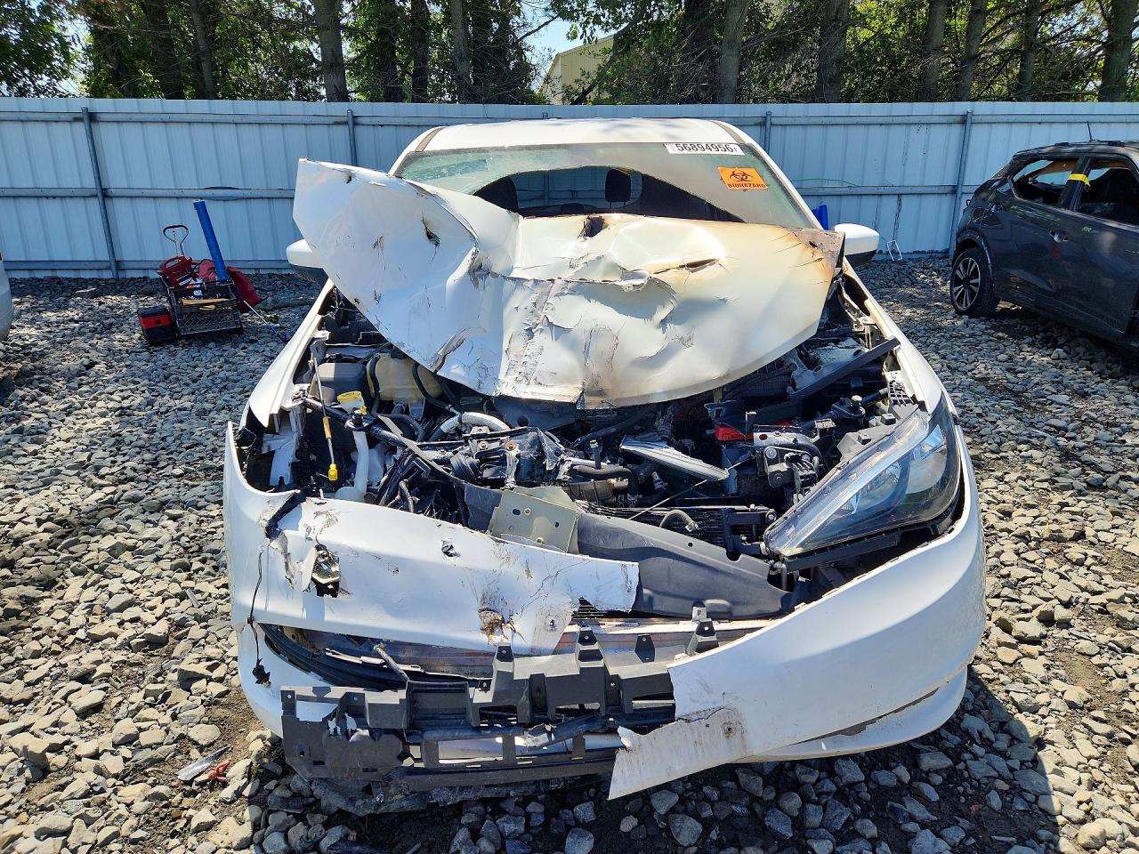 2019 Chrysler Pacifica L Белый vin: 2C4RC1AG1KR531782