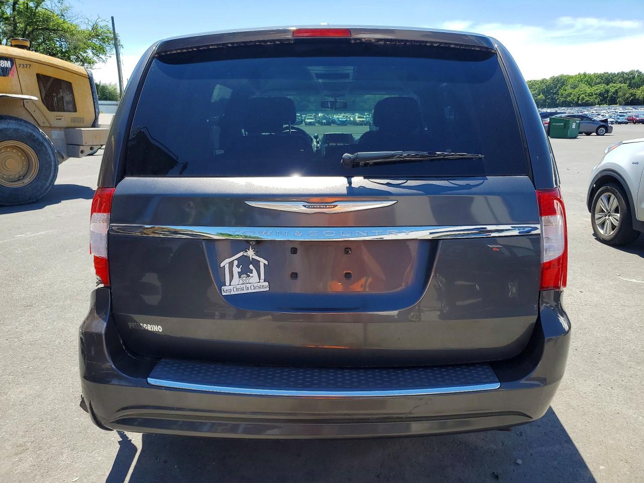 2015 Chrysler Town & Country Lx Gray vin: 2C4RC1AG2FR675363