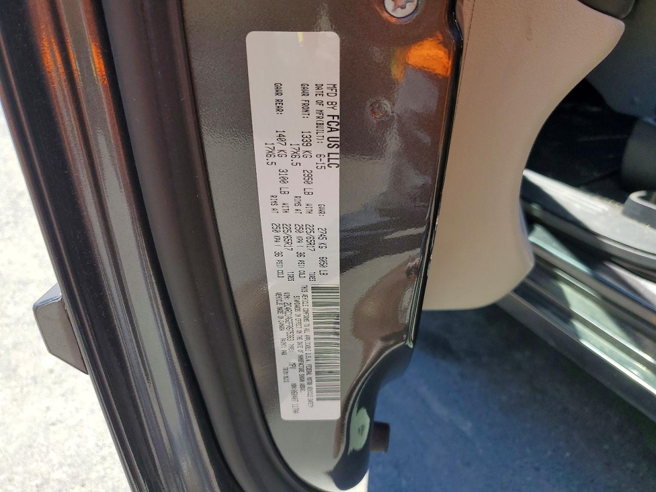 2015 Chrysler Town & Country Lx Gray vin: 2C4RC1AG2FR675363