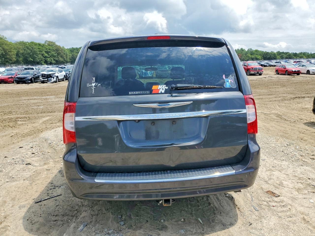 2012 Chrysler Town & Country Touring Gray vin: 2C4RC1BG0CR135701