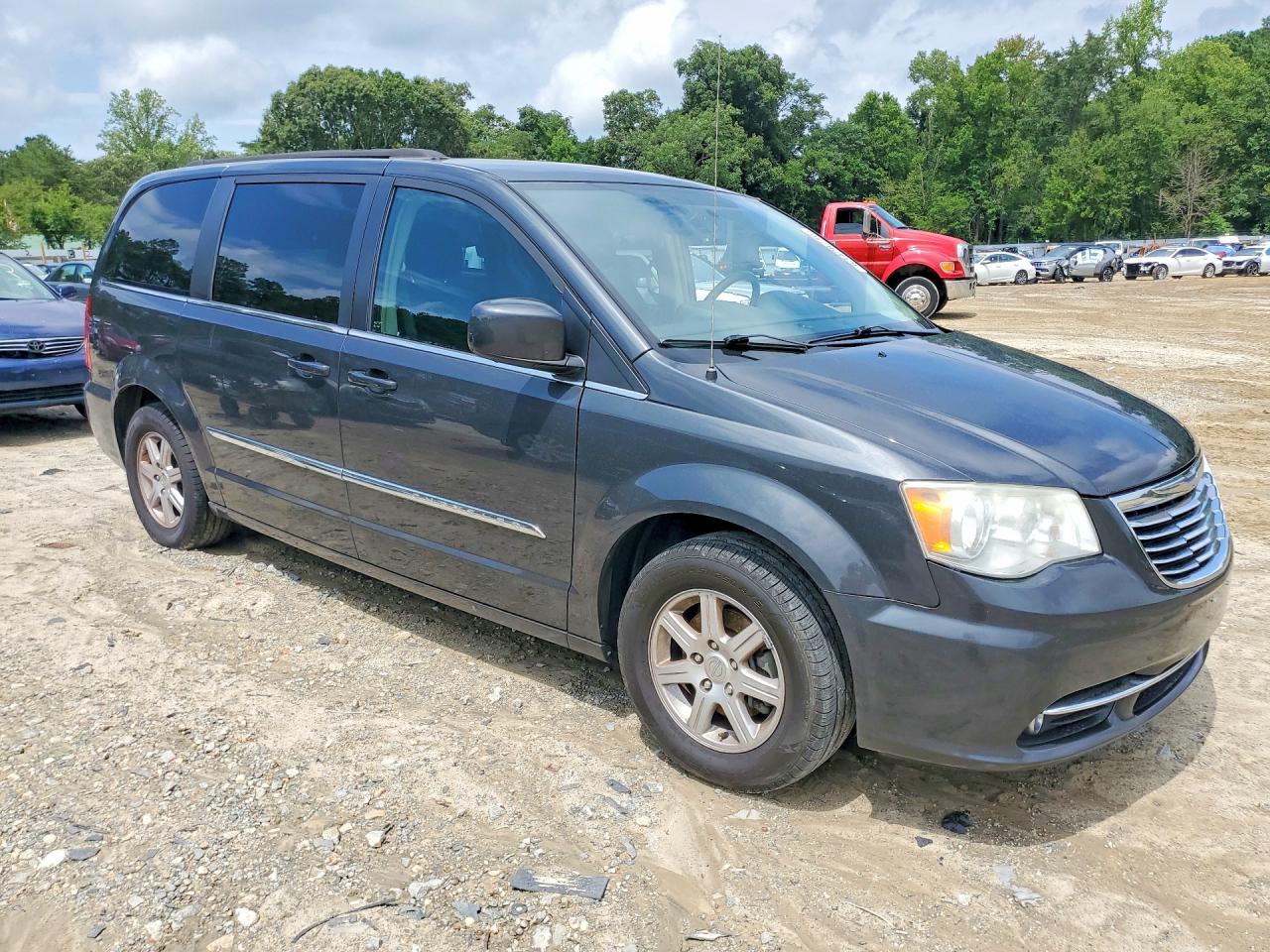 2012 Chrysler Town & Country Touring Gray vin: 2C4RC1BG0CR135701
