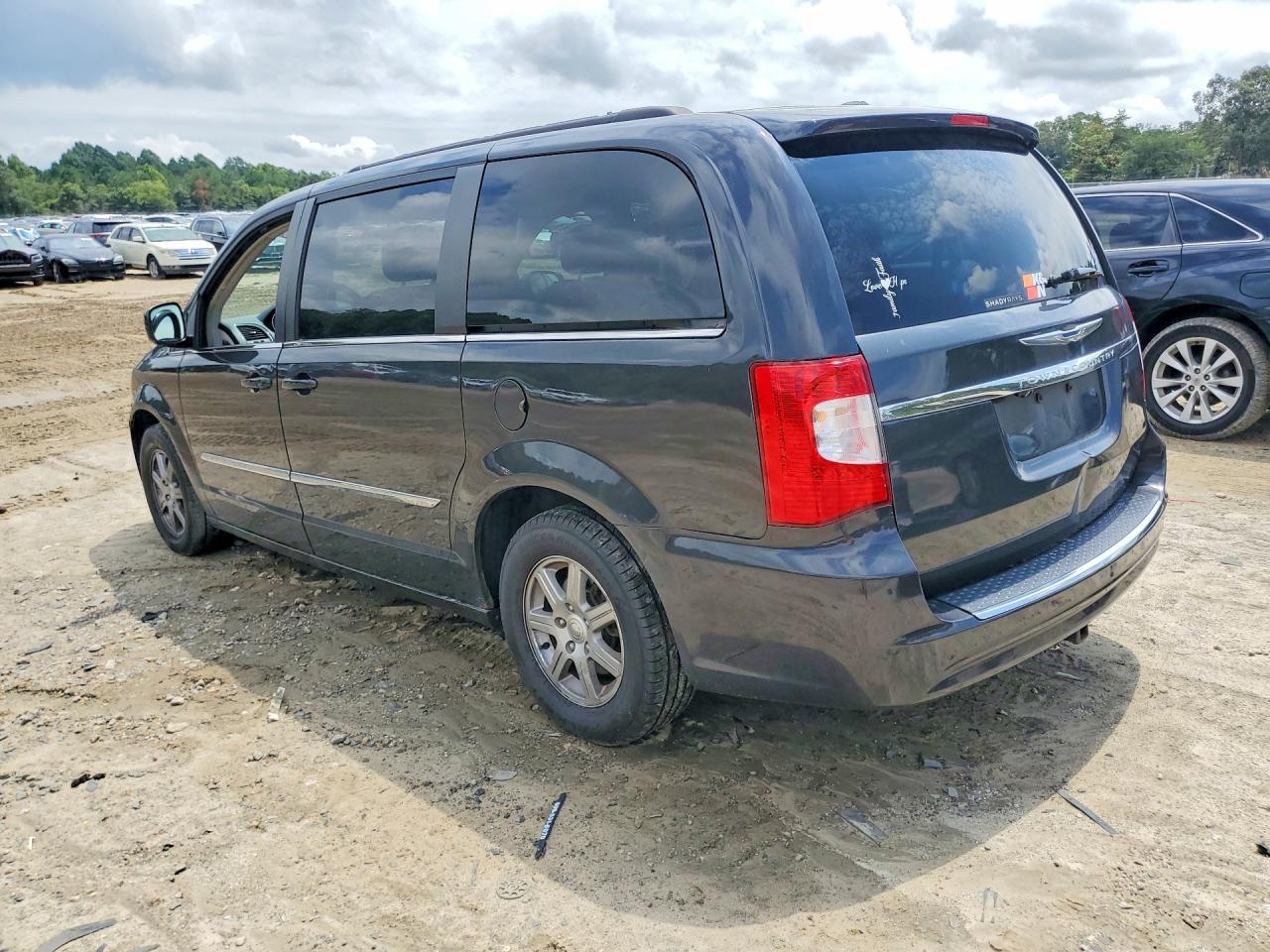 2012 Chrysler Town & Country Touring Gray vin: 2C4RC1BG0CR135701