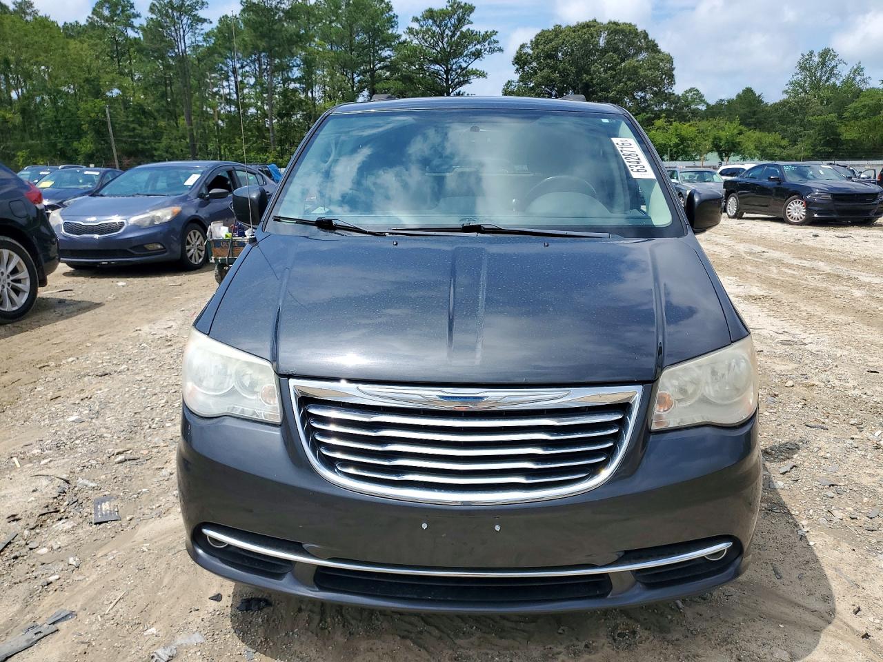 2012 Chrysler Town & Country Touring Gray vin: 2C4RC1BG0CR135701