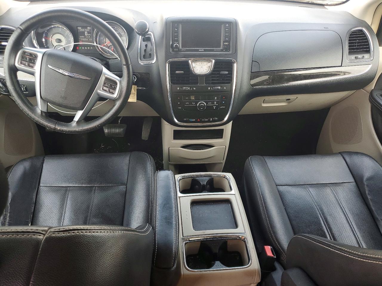 2012 Chrysler Town & Country Touring Silver vin: 2C4RC1BG0CR212504