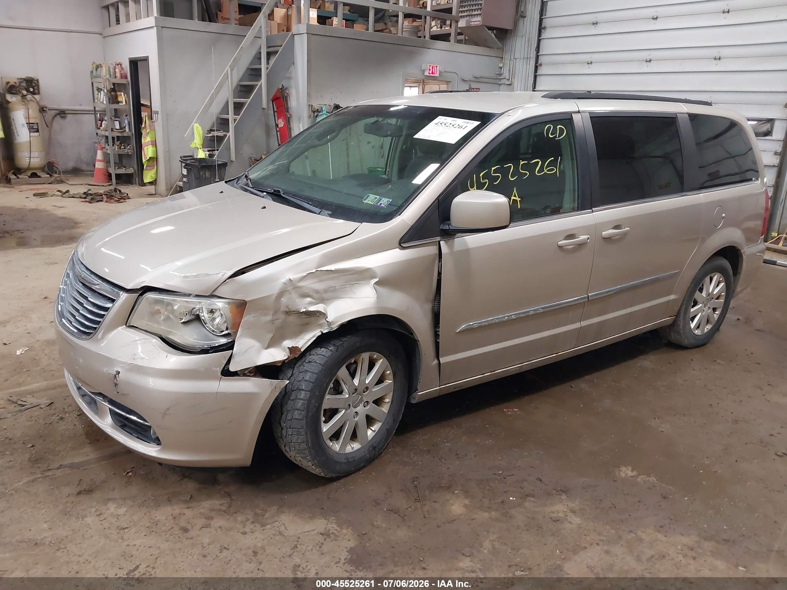2012 Chrysler Town & Country Touring Gold vin: 2C4RC1BG0CR278096