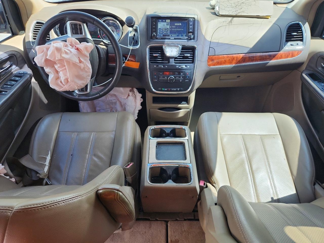2012 Chrysler Town & Country Touring Синий vin: 2C4RC1BG0CR383463