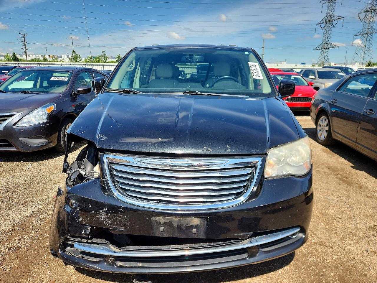 2013 Chrysler Town & Country Touring Black vin: 2C4RC1BG0DR512223