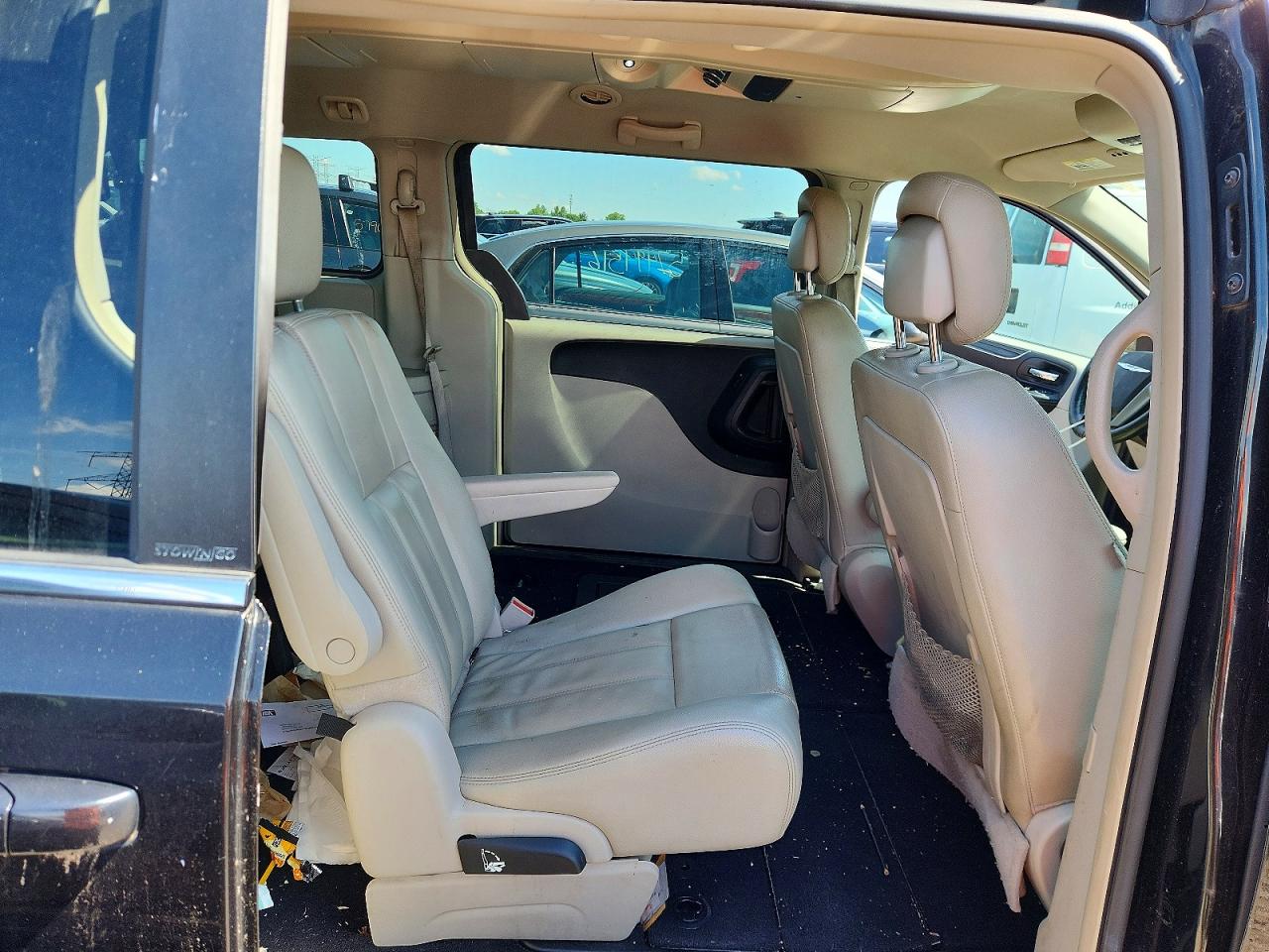 2013 Chrysler Town & Country Touring Black vin: 2C4RC1BG0DR512223