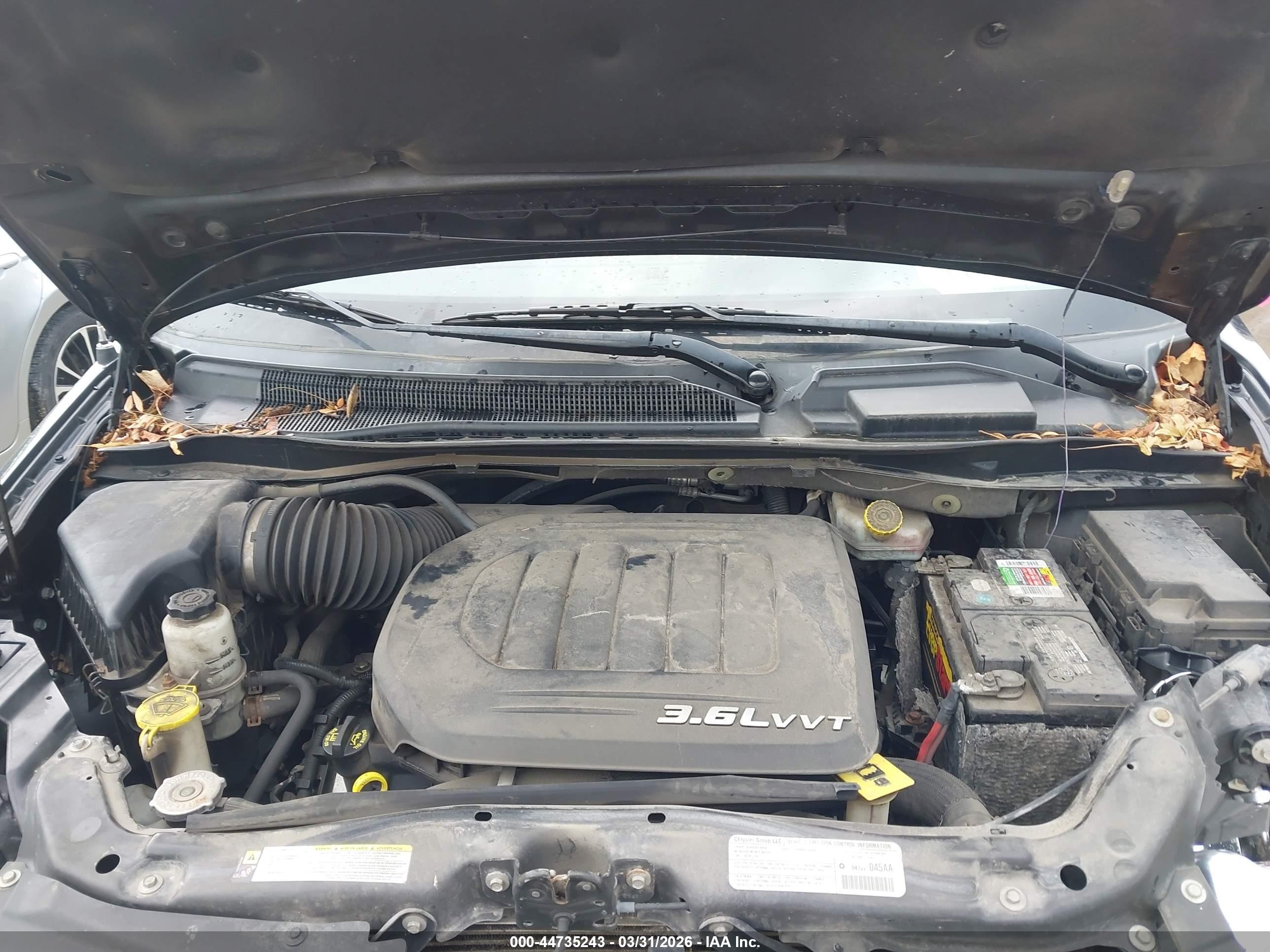 2013 Chrysler Town & Country Touring Черный vin: 2C4RC1BG0DR540023