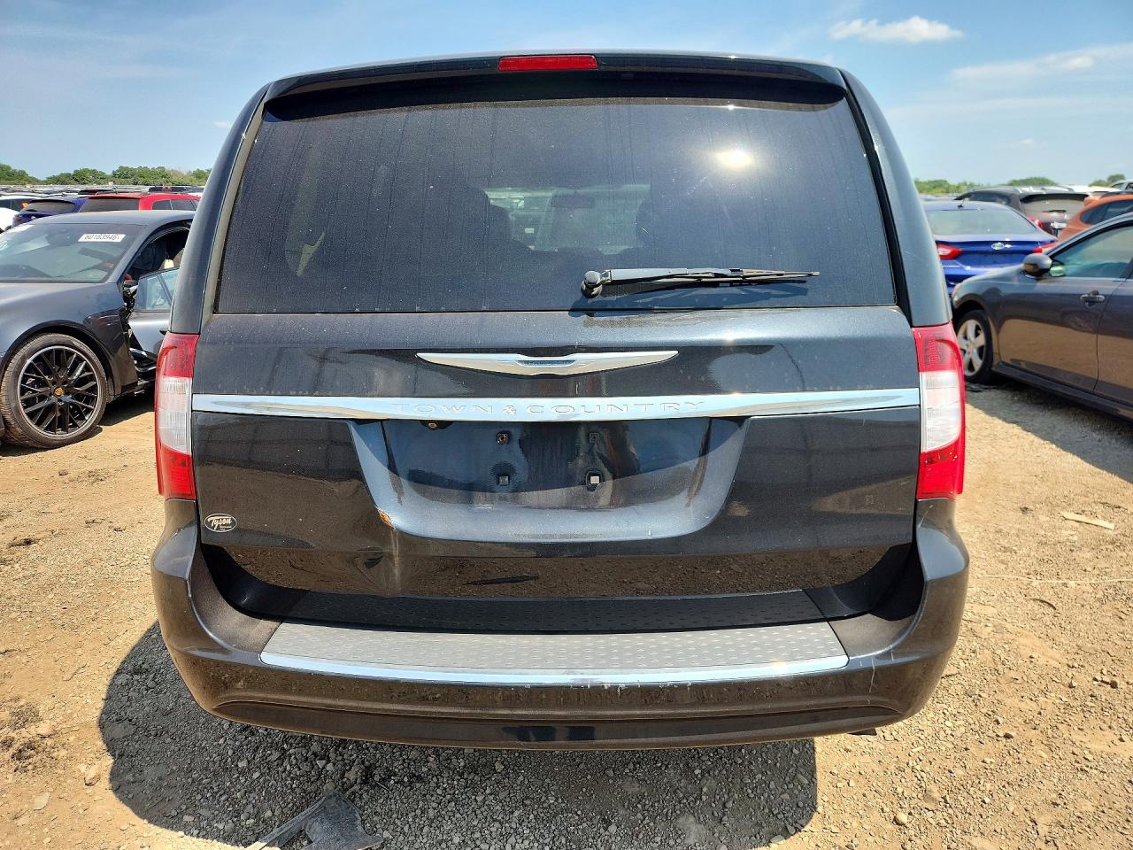 2013 Chrysler Town & Country Touring Black vin: 2C4RC1BG0DR645631