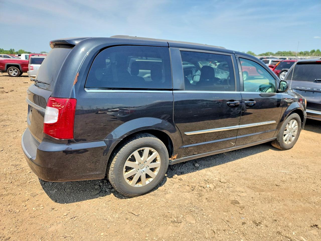 2013 Chrysler Town & Country Touring Black vin: 2C4RC1BG0DR645631