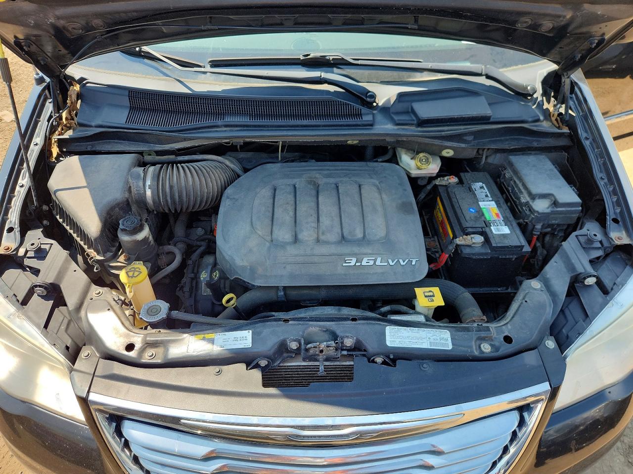 2013 Chrysler Town & Country Touring Black vin: 2C4RC1BG0DR645631