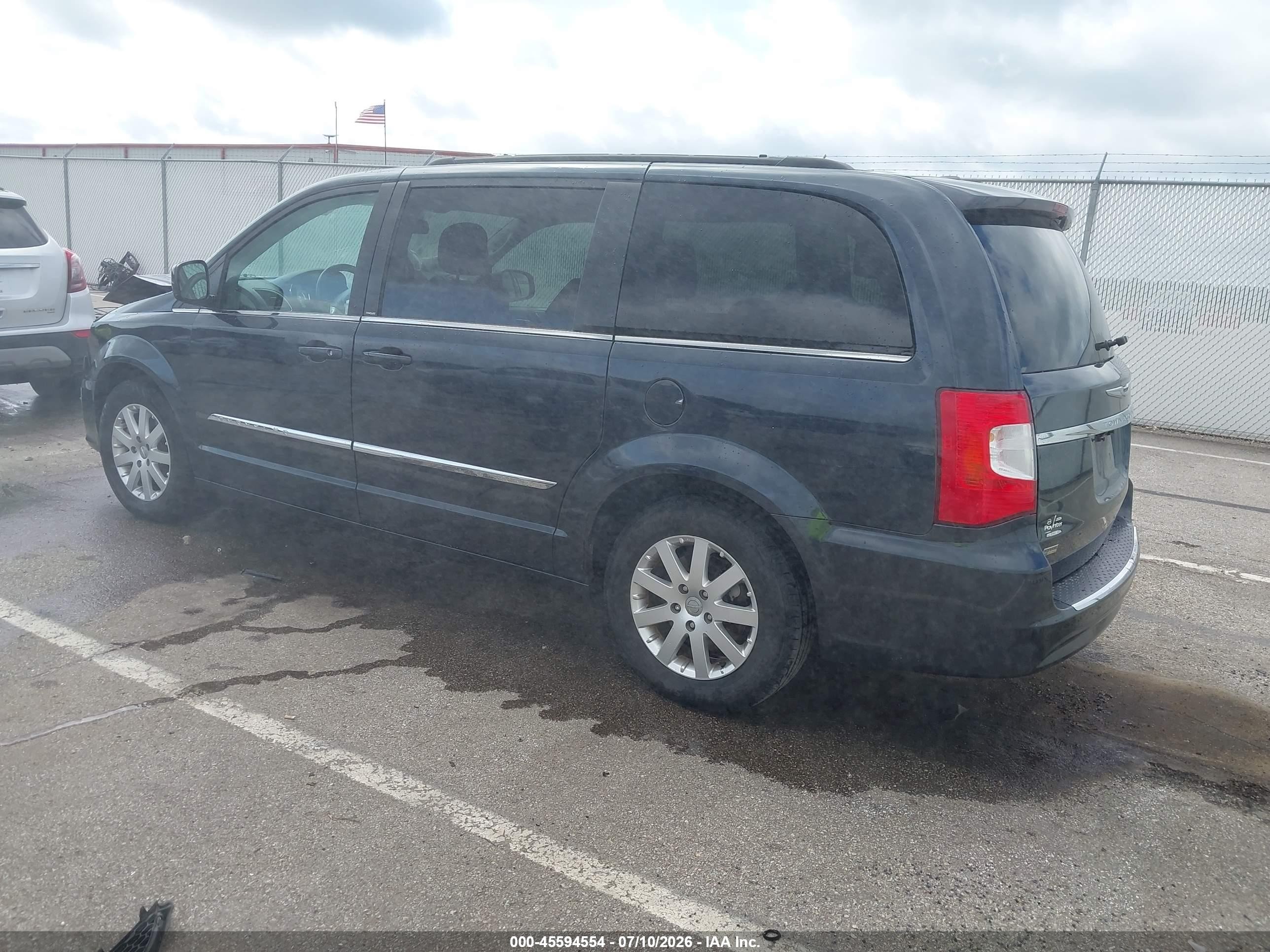 2013 Chrysler Town & Country Touring Black vin: 2C4RC1BG0DR675325