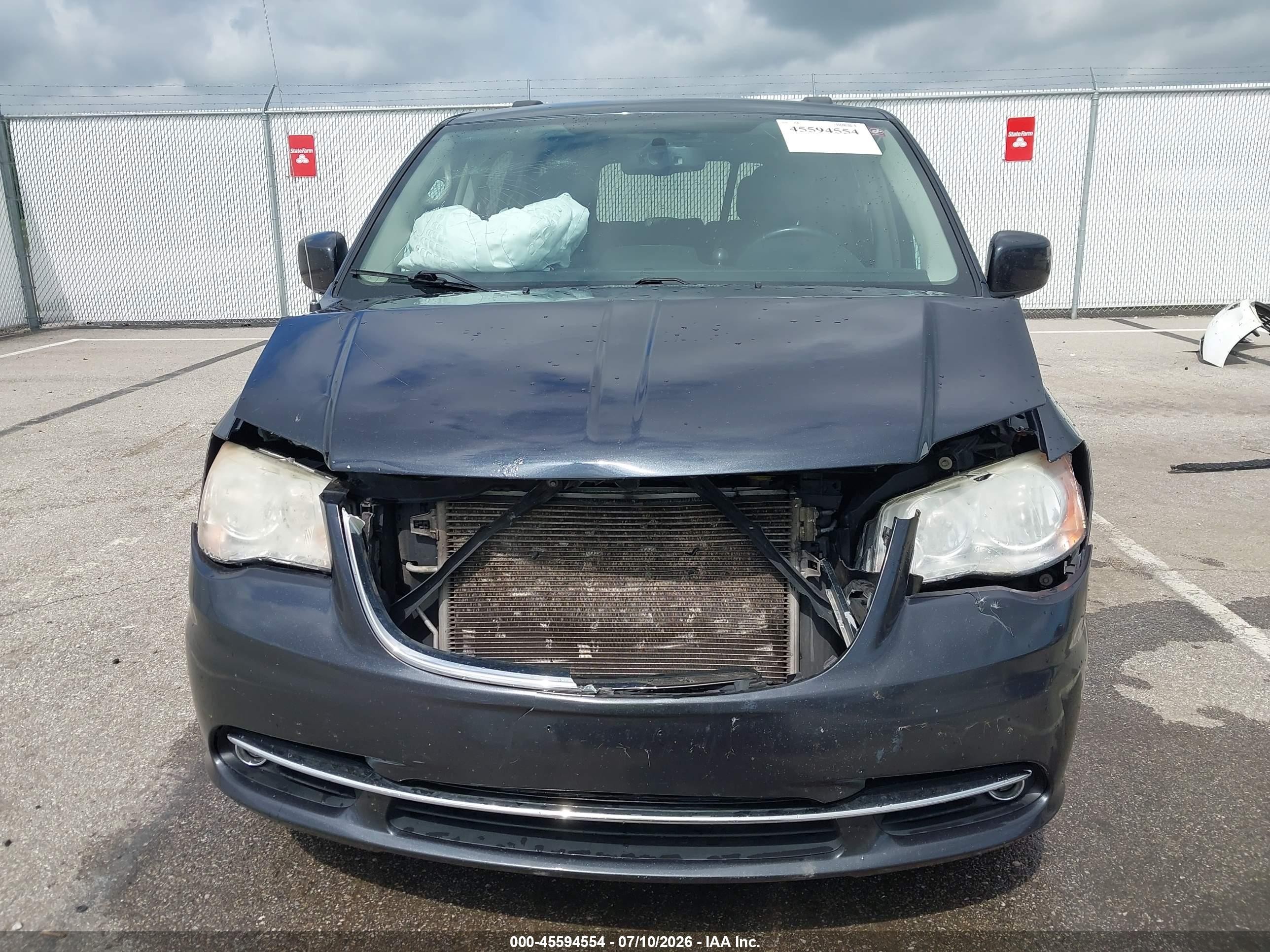 2013 Chrysler Town & Country Touring Black vin: 2C4RC1BG0DR675325