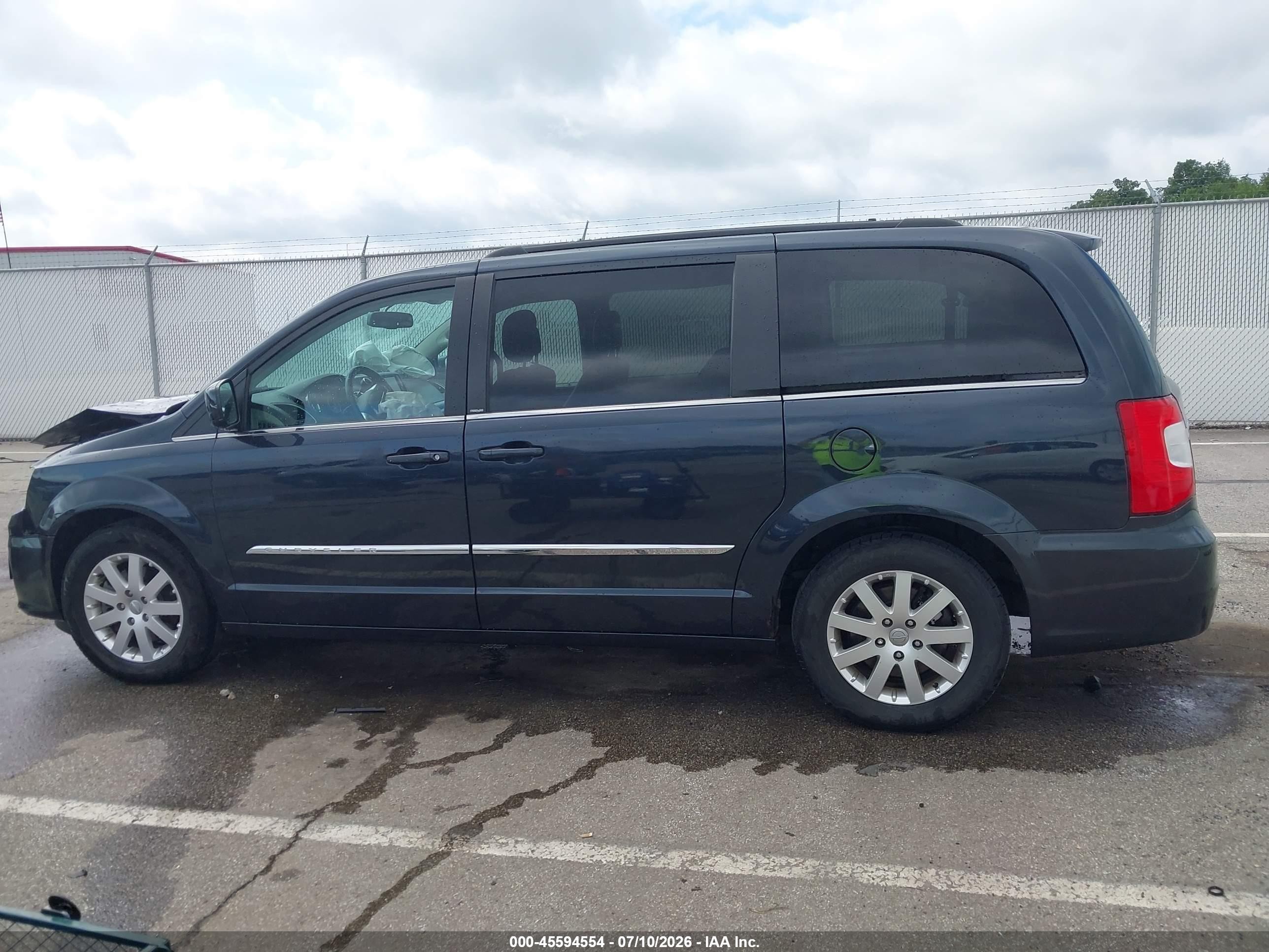2013 Chrysler Town & Country Touring Black vin: 2C4RC1BG0DR675325