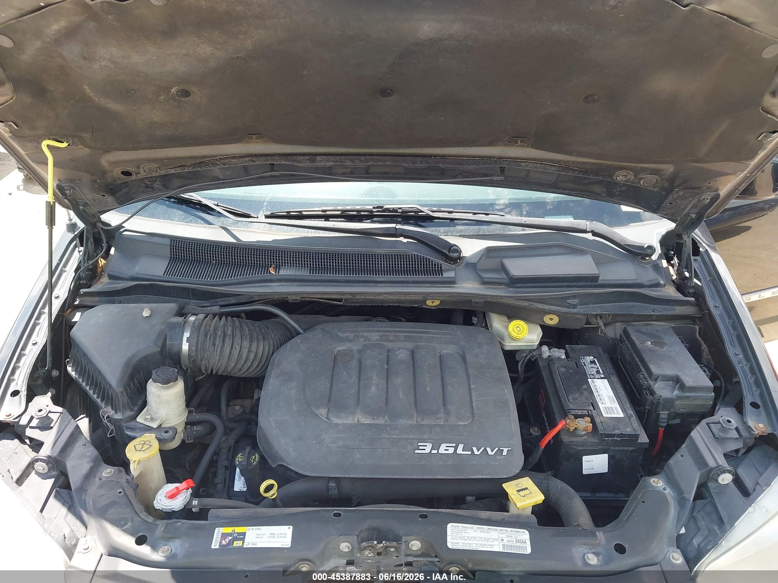 2013 Chrysler Town & Country Touring Черный vin: 2C4RC1BG0DR683988