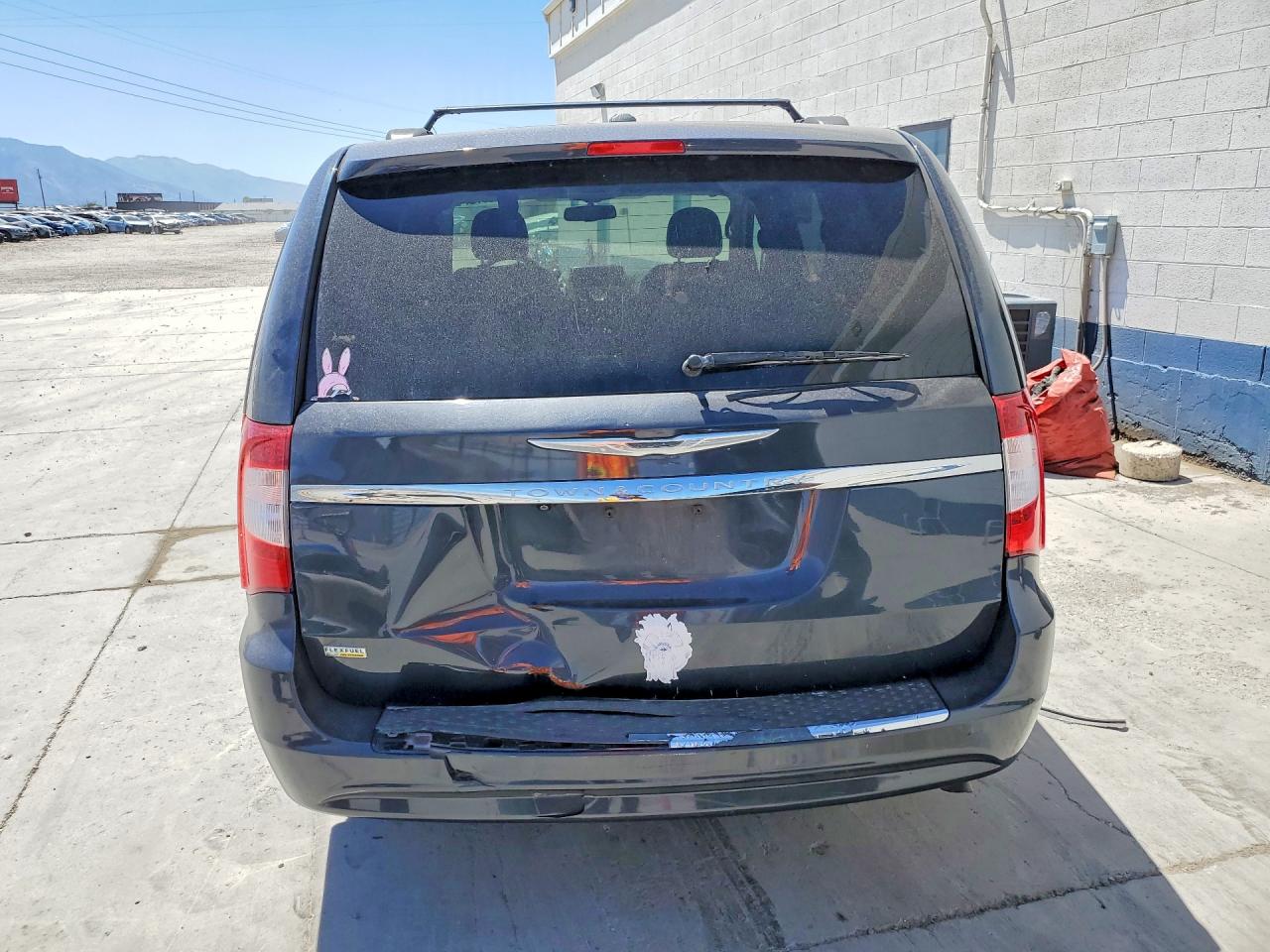 2013 Chrysler Town & Country Touring Серый vin: 2C4RC1BG0DR690620