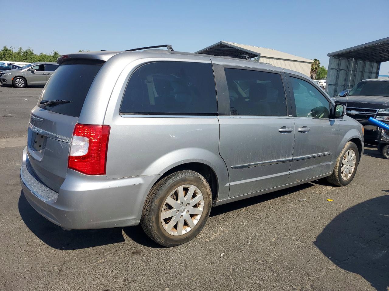 2013 Chrysler Town & Country Touring Silver vin: 2C4RC1BG0DR713734