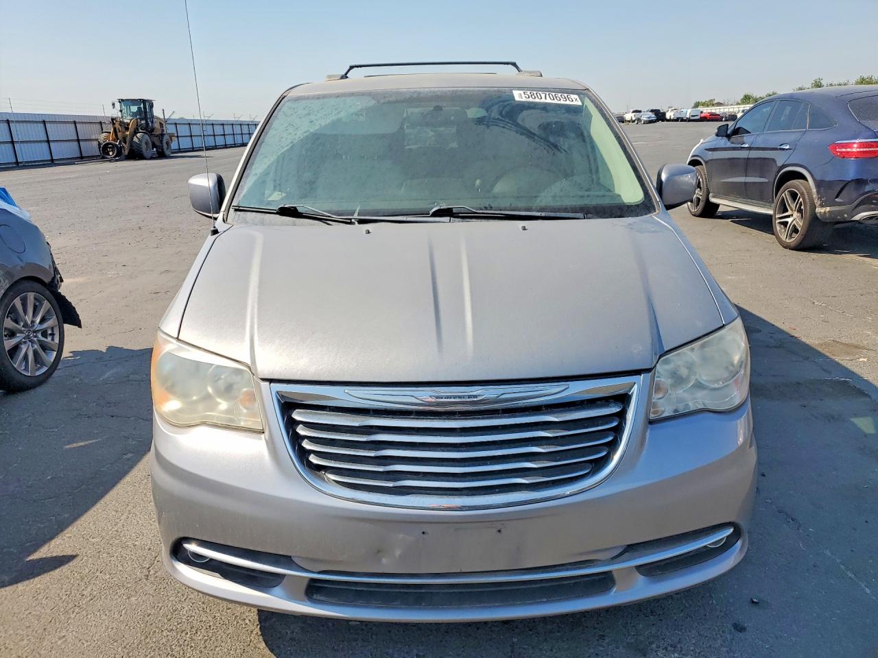 2013 Chrysler Town & Country Touring Silver vin: 2C4RC1BG0DR713734