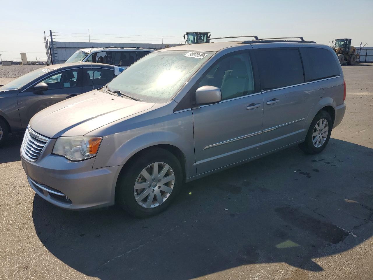 2013 Chrysler Town & Country Touring Silver vin: 2C4RC1BG0DR713734