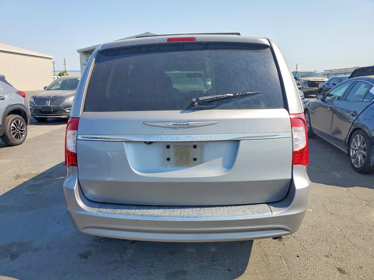 2013 Chrysler Town & Country Touring Silver vin: 2C4RC1BG0DR713734