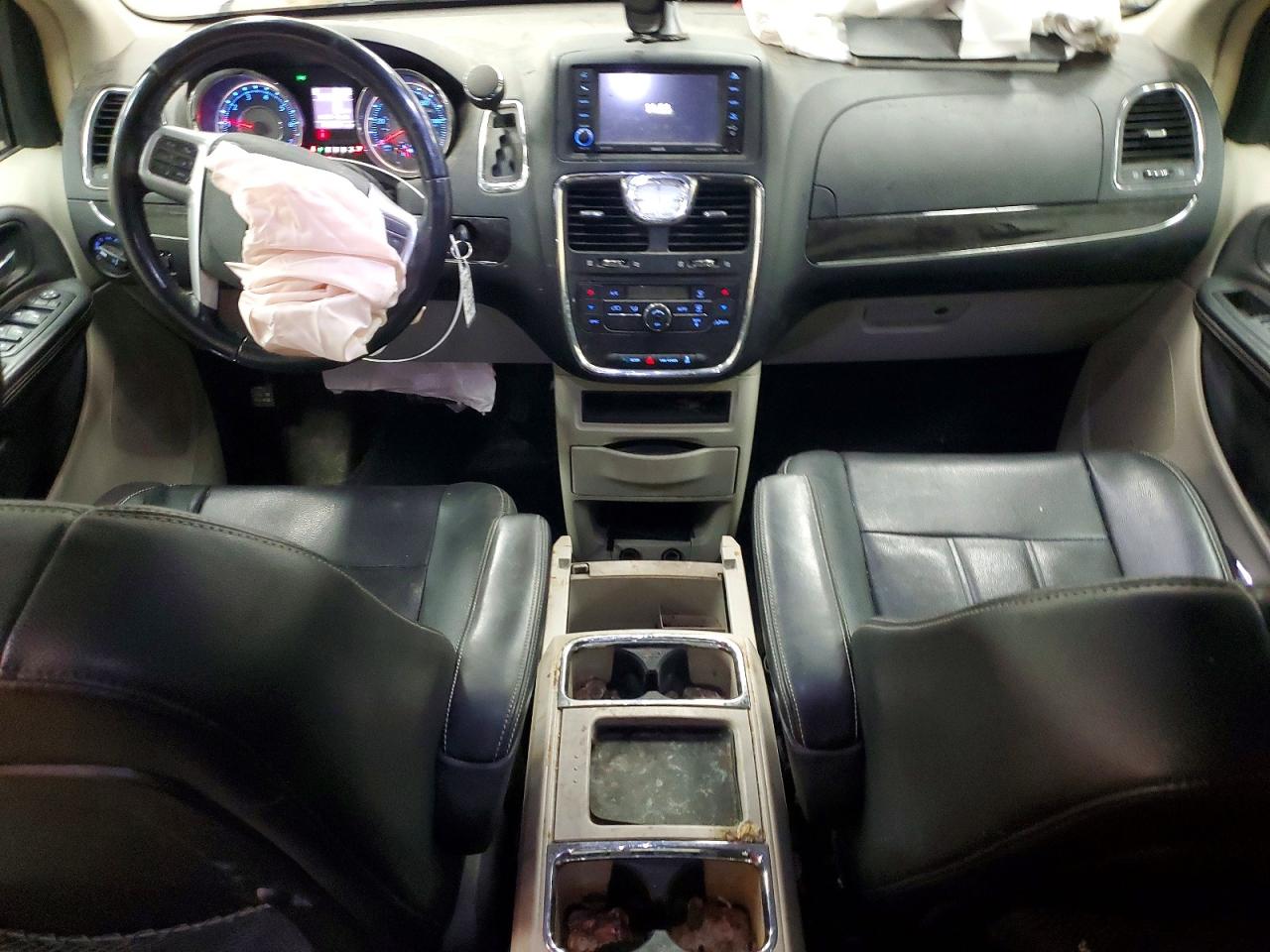 2013 Chrysler Town & Country Touring Белый vin: 2C4RC1BG0DR820931