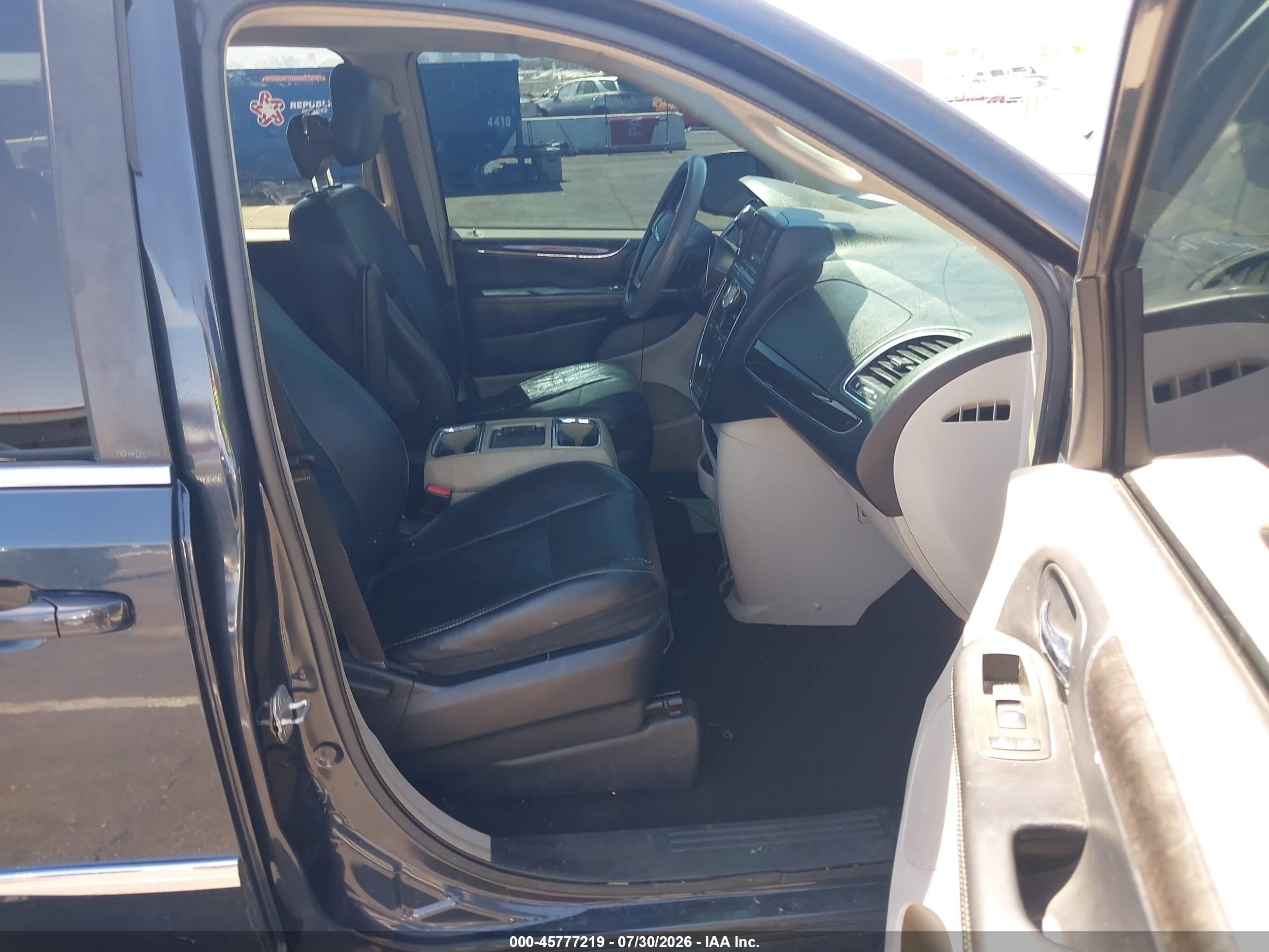 2014 Chrysler Town & Country Touring Синий vin: 2C4RC1BG0ER157118