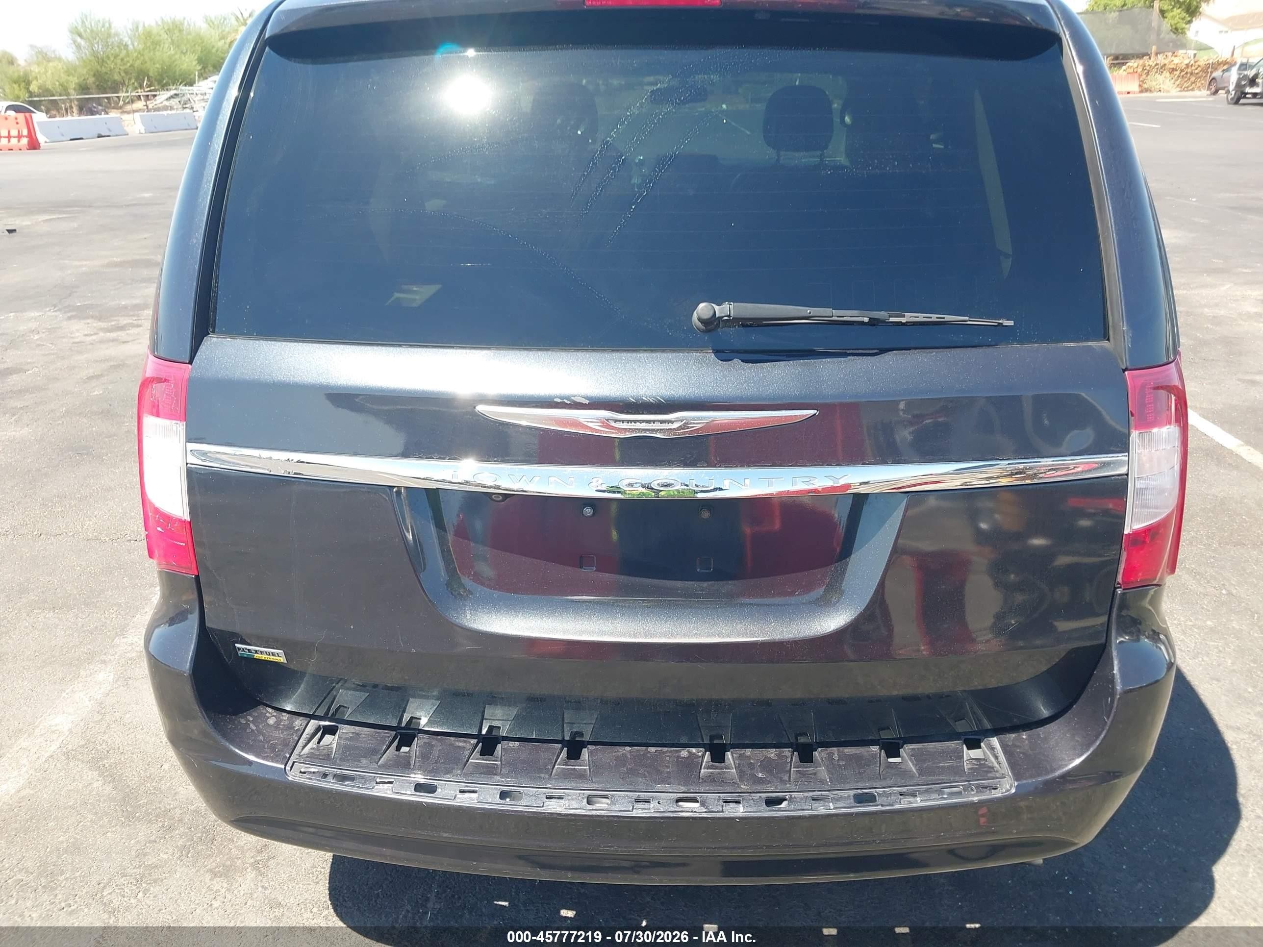 2014 Chrysler Town & Country Touring Синий vin: 2C4RC1BG0ER157118