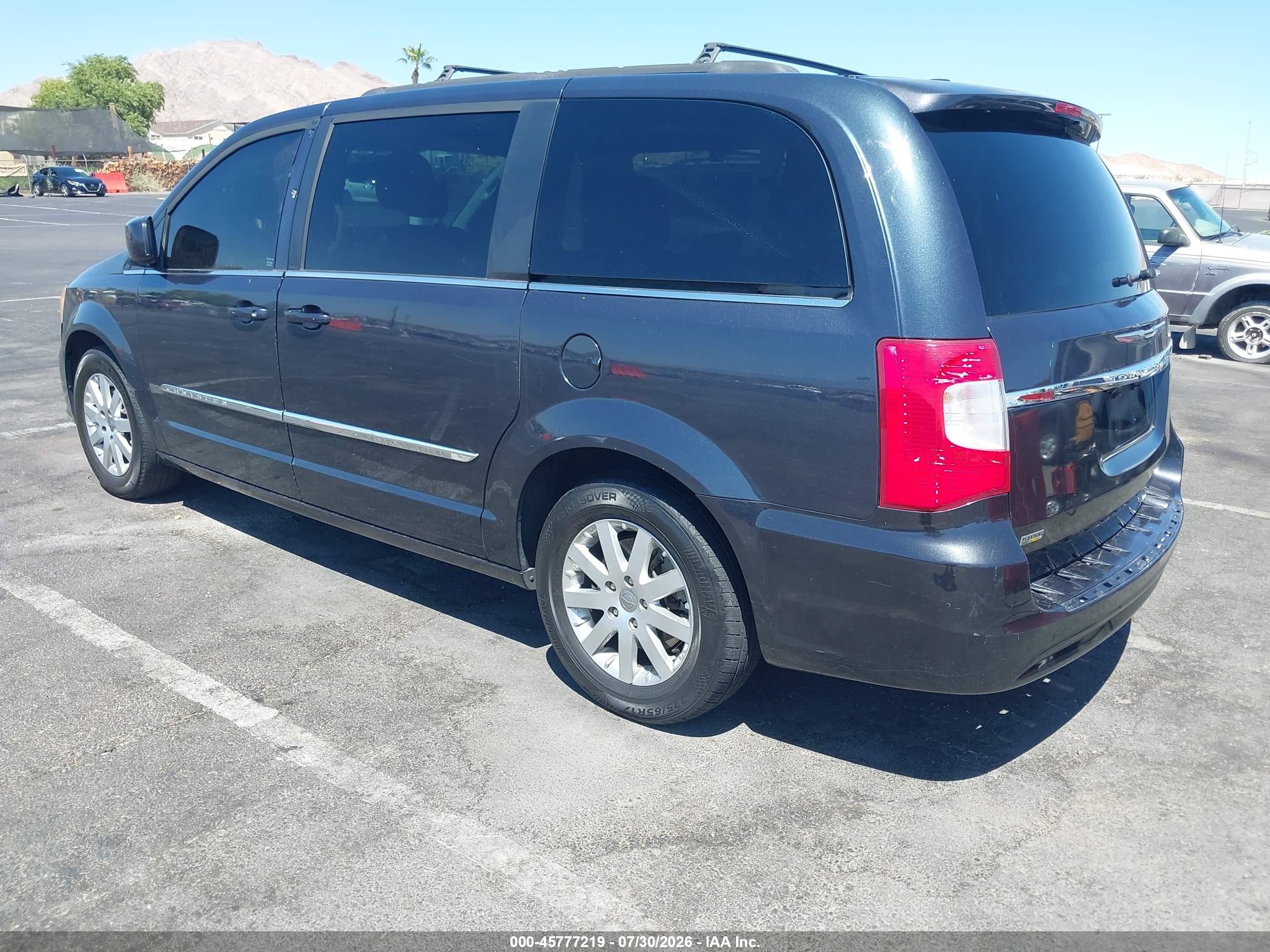 2014 Chrysler Town & Country Touring Синий vin: 2C4RC1BG0ER157118