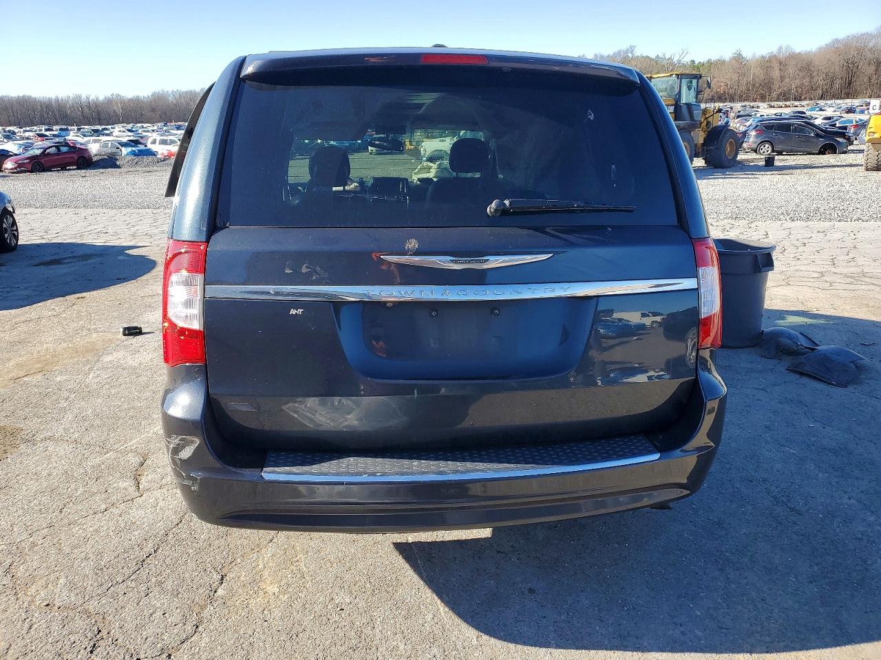 2014 Chrysler Town & Country Touring Синий vin: 2C4RC1BG0ER208746
