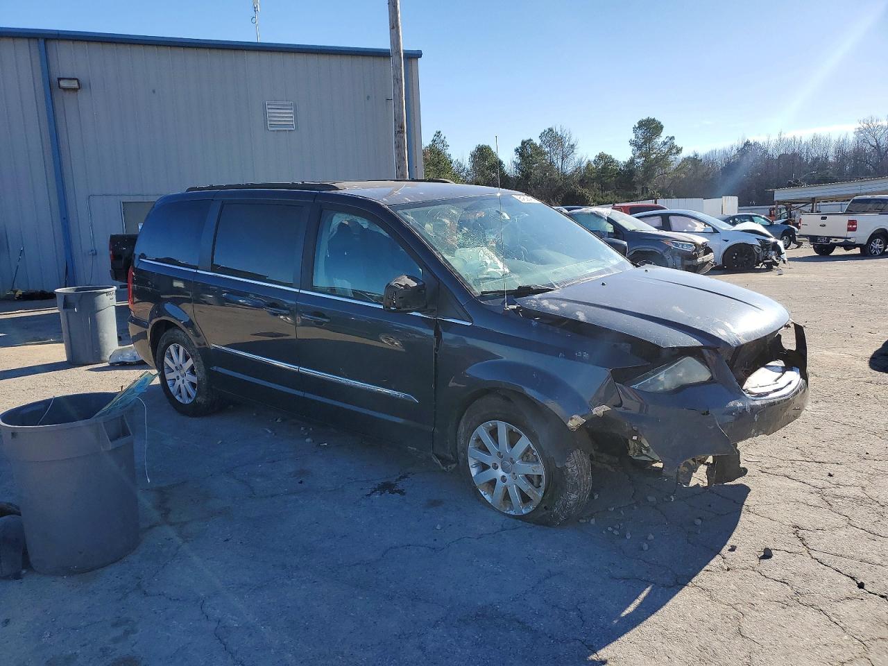2014 Chrysler Town & Country Touring Синий vin: 2C4RC1BG0ER208746