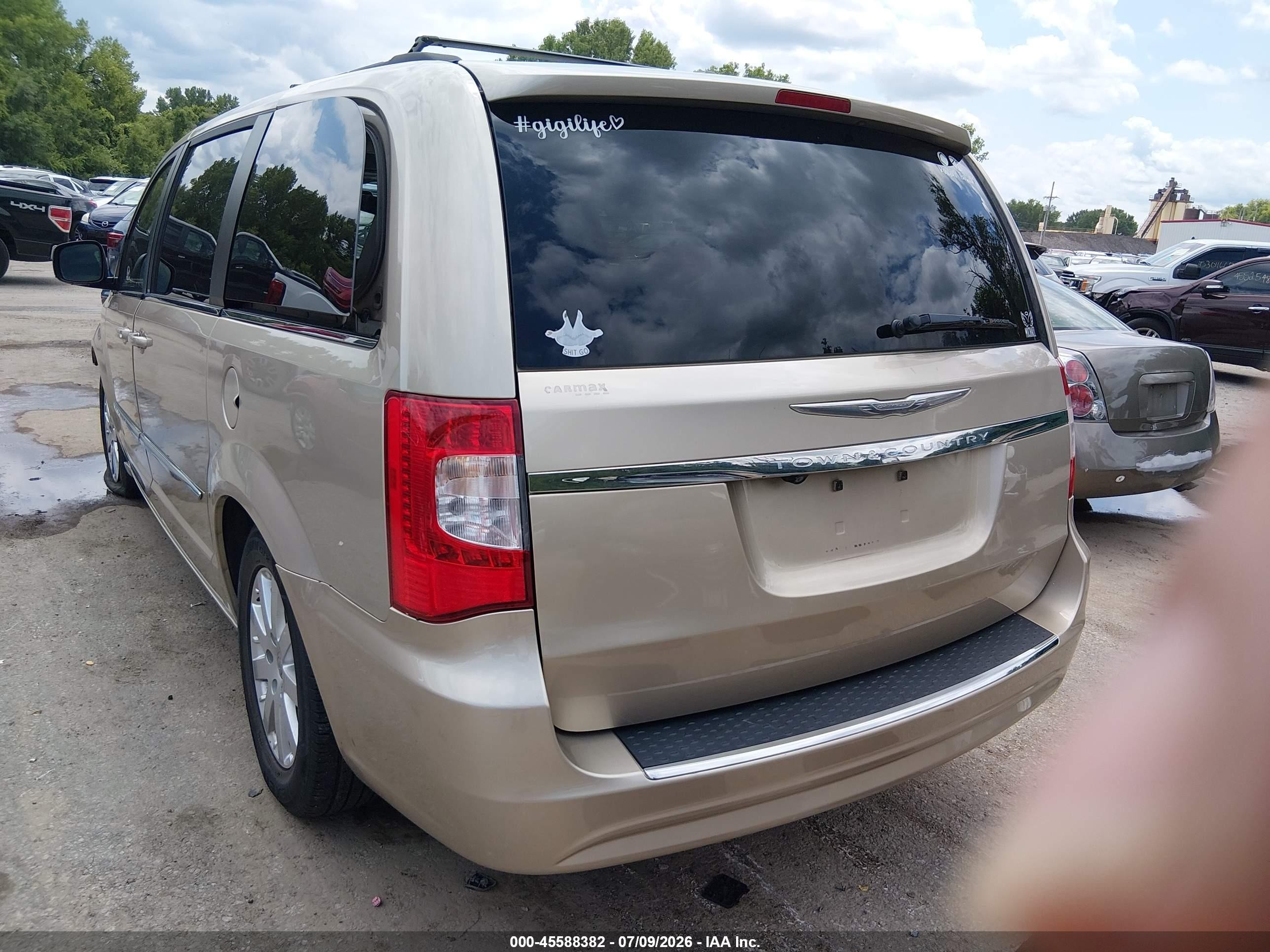 2014 Chrysler Town & Country Touring Champagne vin: 2C4RC1BG0ER232366
