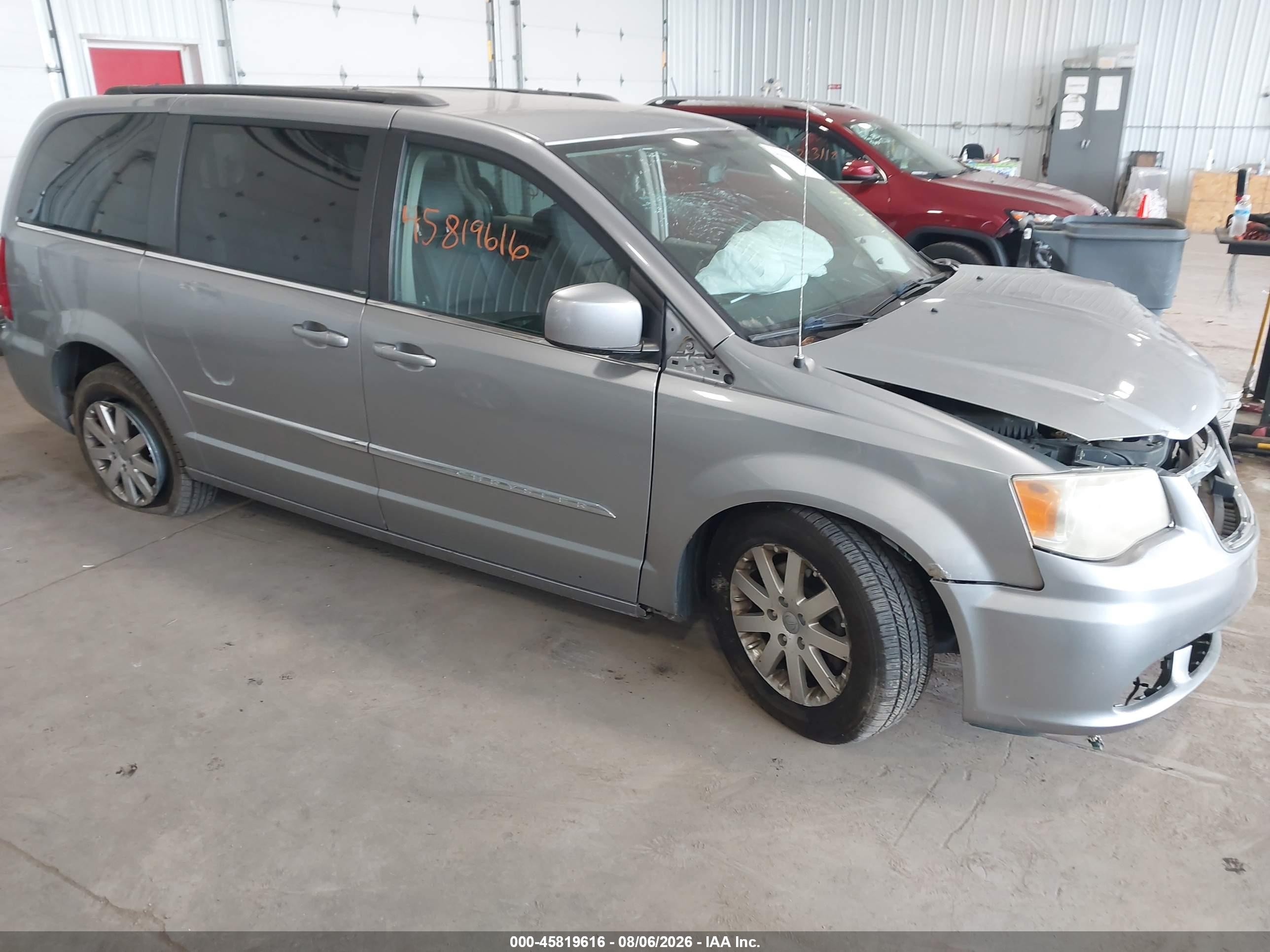 2014 Chrysler Town & Country Touring Gray vin: 2C4RC1BG0ER292678